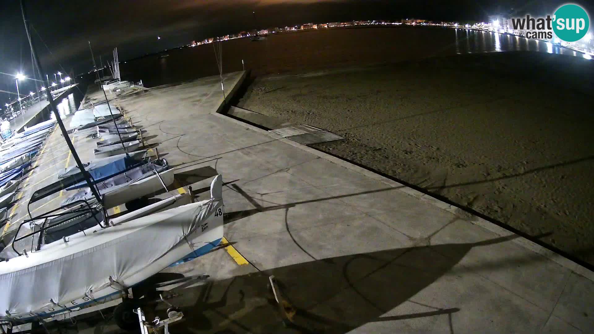 Roses webcam Port – Costa Brava – plage La Perola