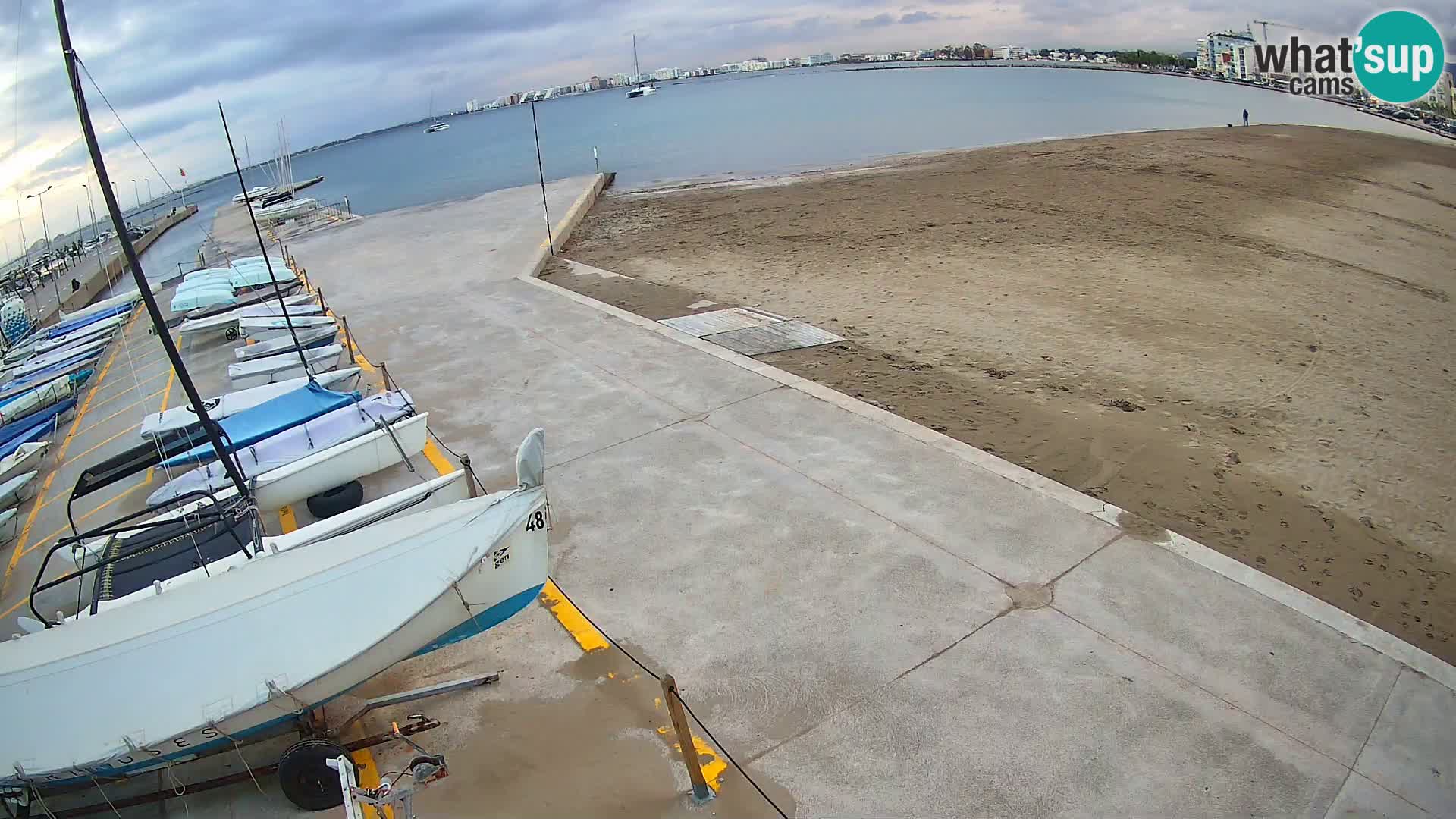 Webcam Hafen von Roses – Costa Brava – Strand La Perola