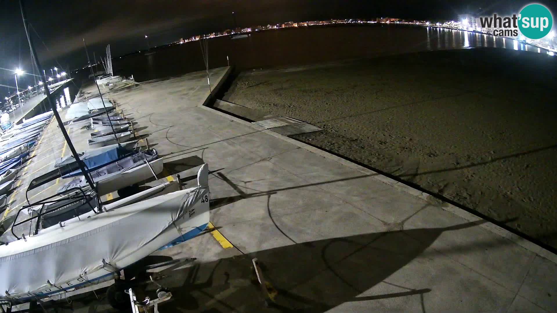 Roses webcam Port – Costa Brava – plage La Perola