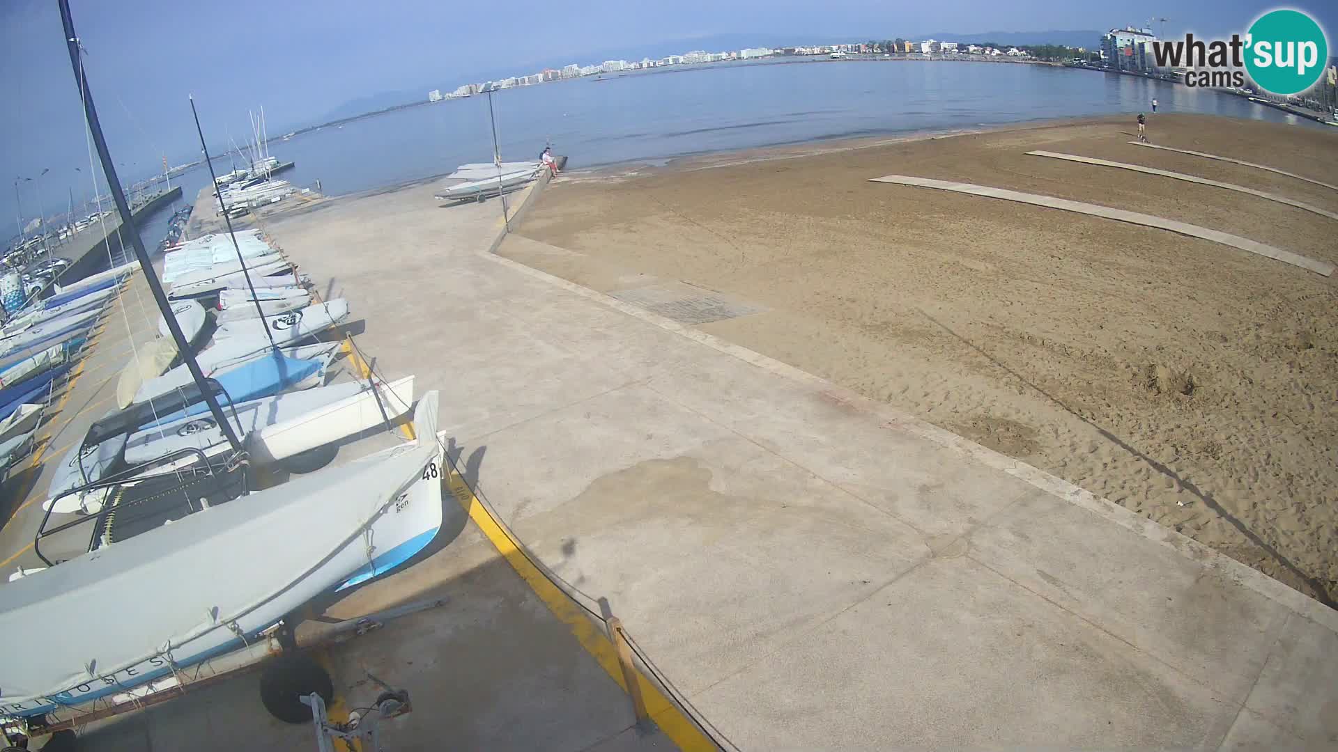 Webcam Hafen von Roses – Costa Brava – Strand La Perola