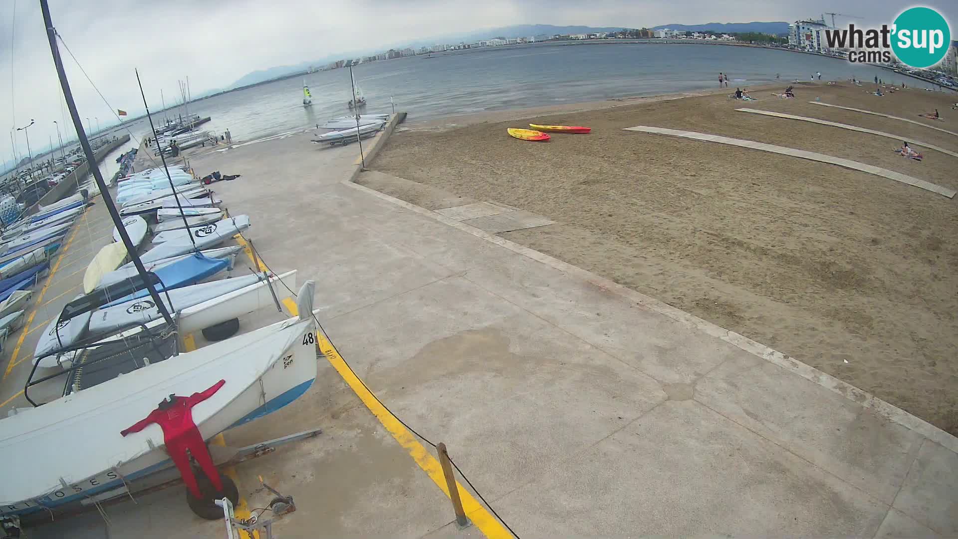 Kamera Roses marina – Costa Brava – plaža La Perola