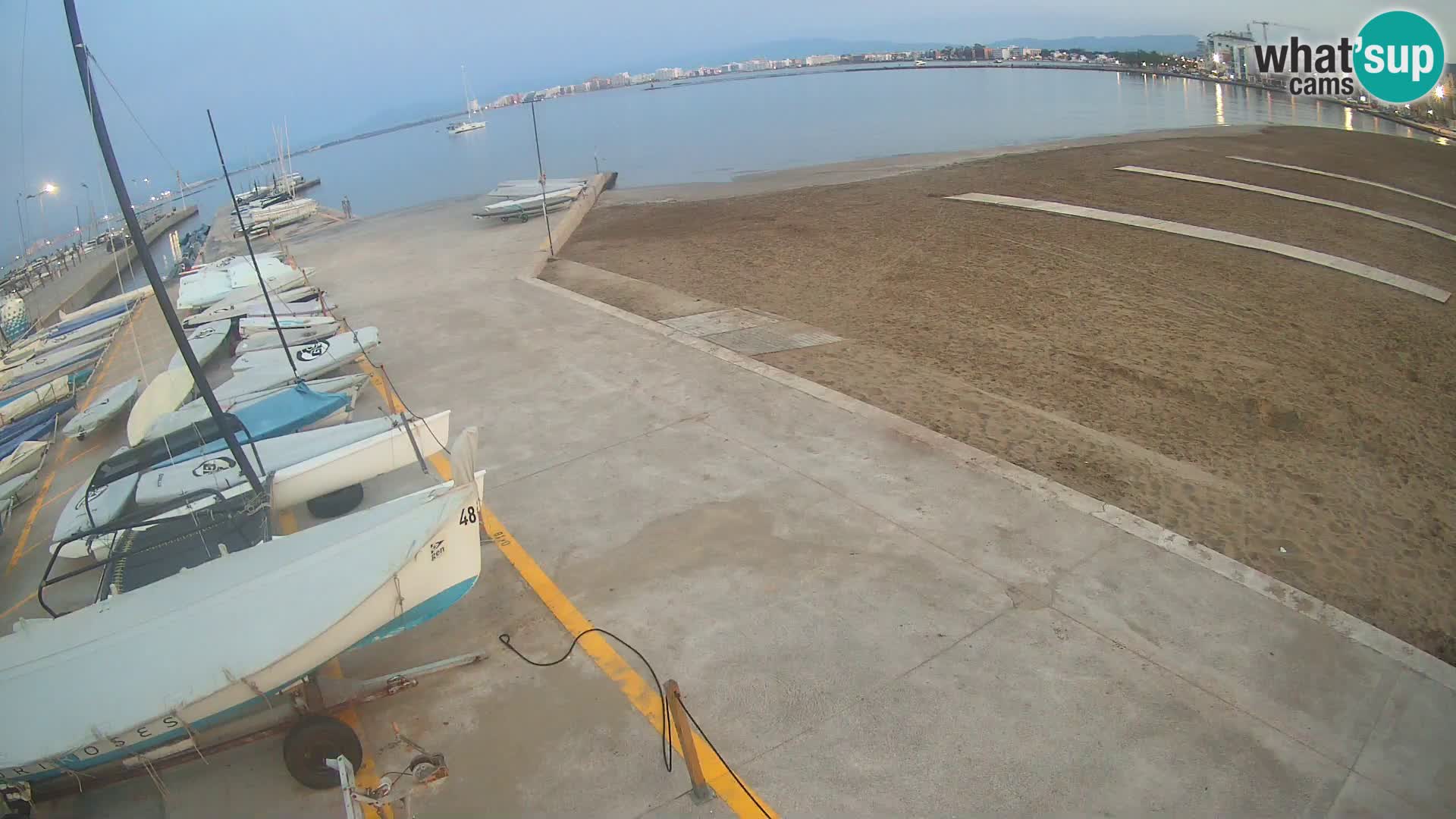 Webcam Port of Roses – Costa Brava – La Perola Beach