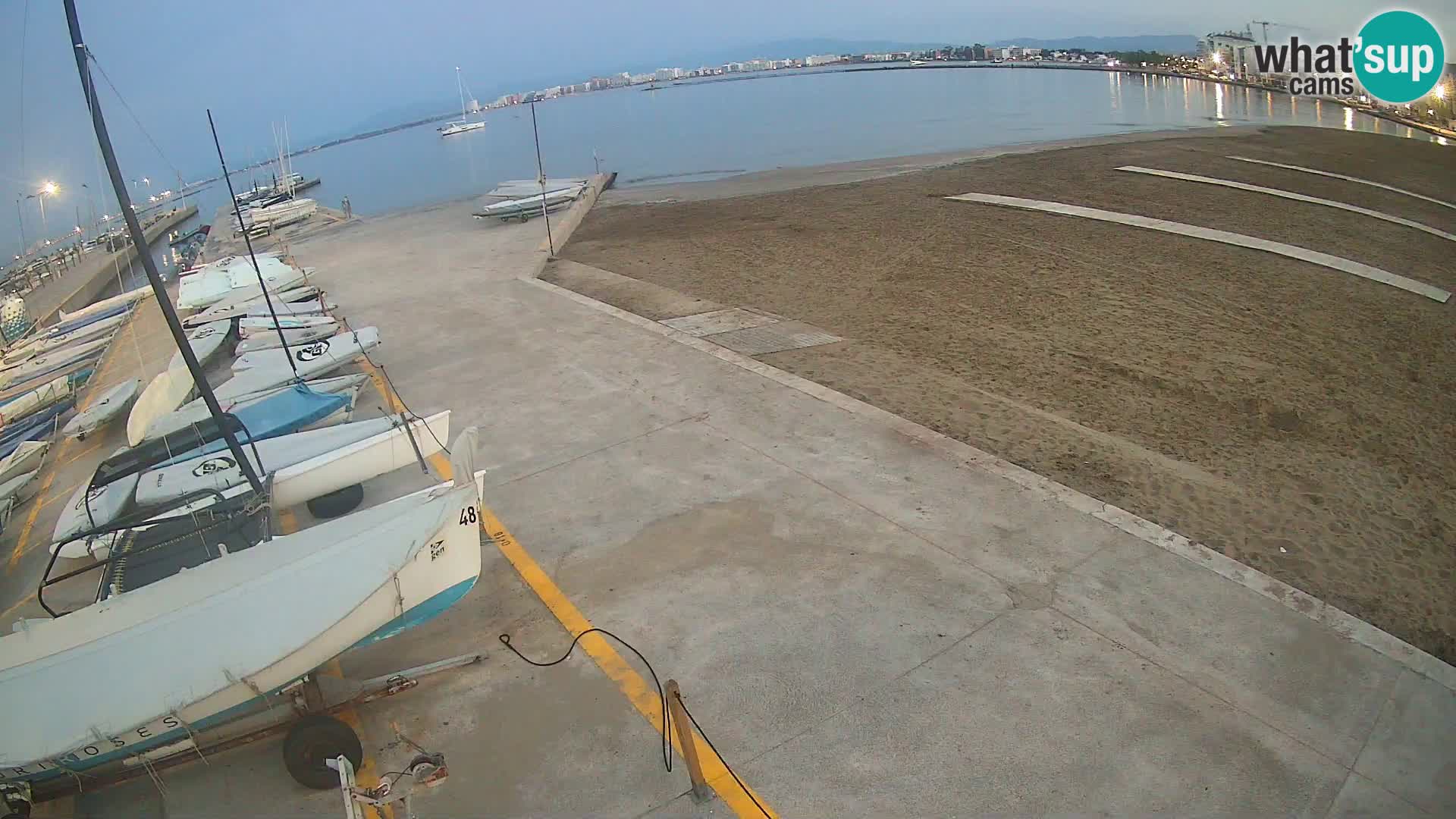 Kamera Roses marina – Costa Brava – plaža La Perola