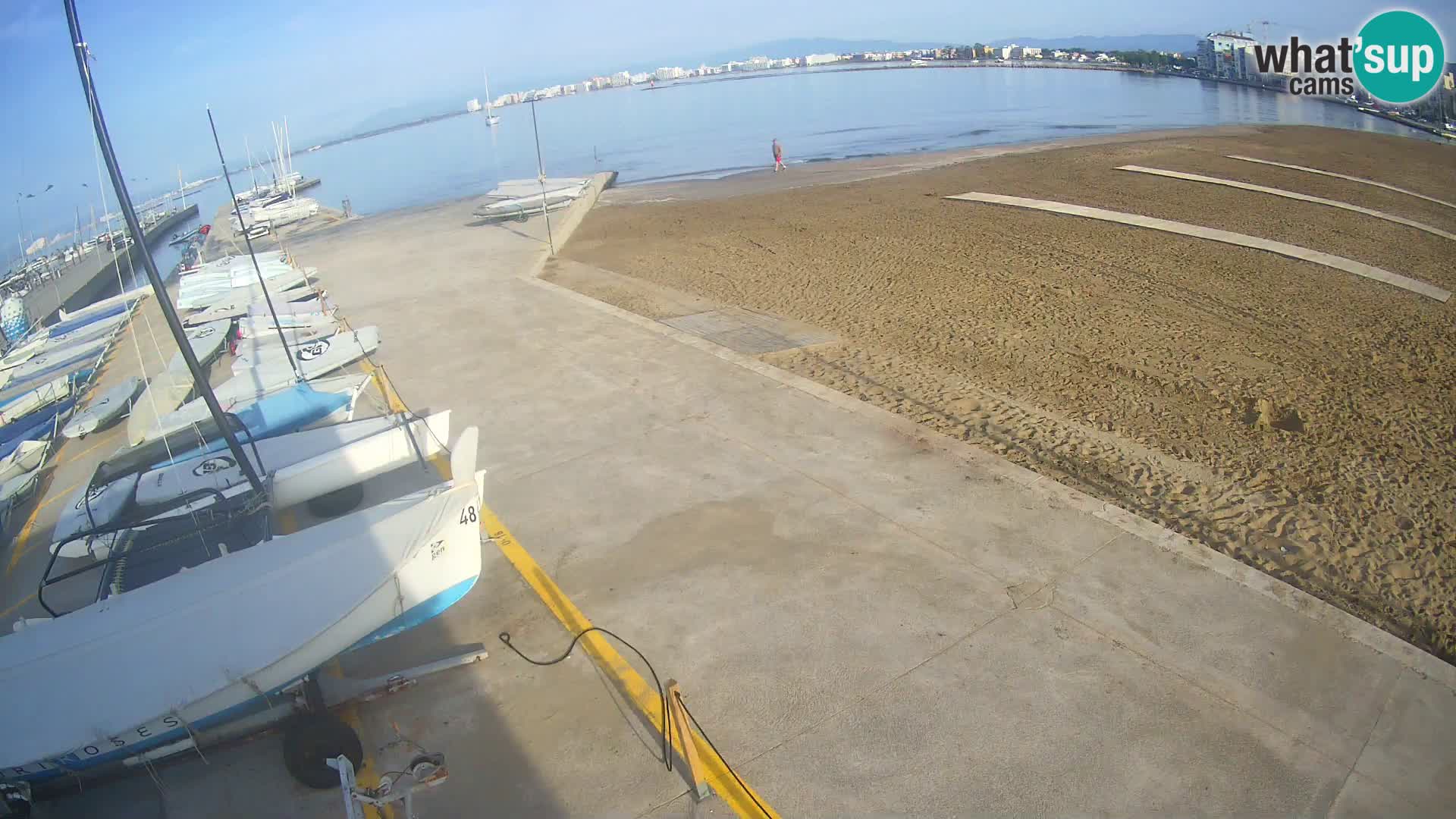 Webcam porto di Roses – Costa Brava – spiaggia La Perola