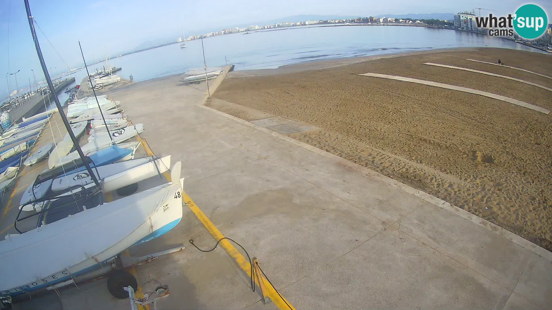 Kamera Roses marina – Costa Brava – plaža La Perola