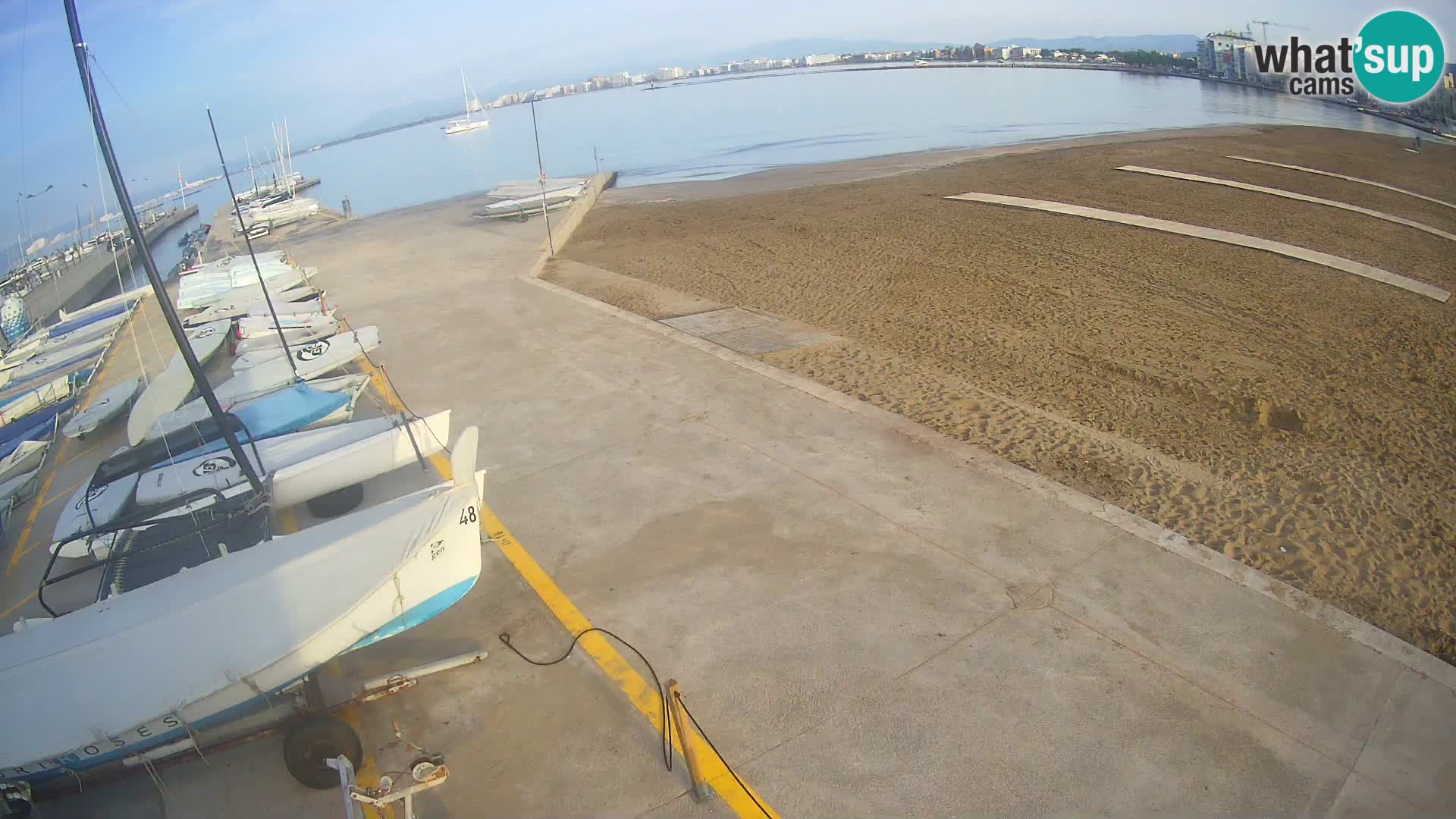 Webcam Port of Roses – Costa Brava – La Perola Beach