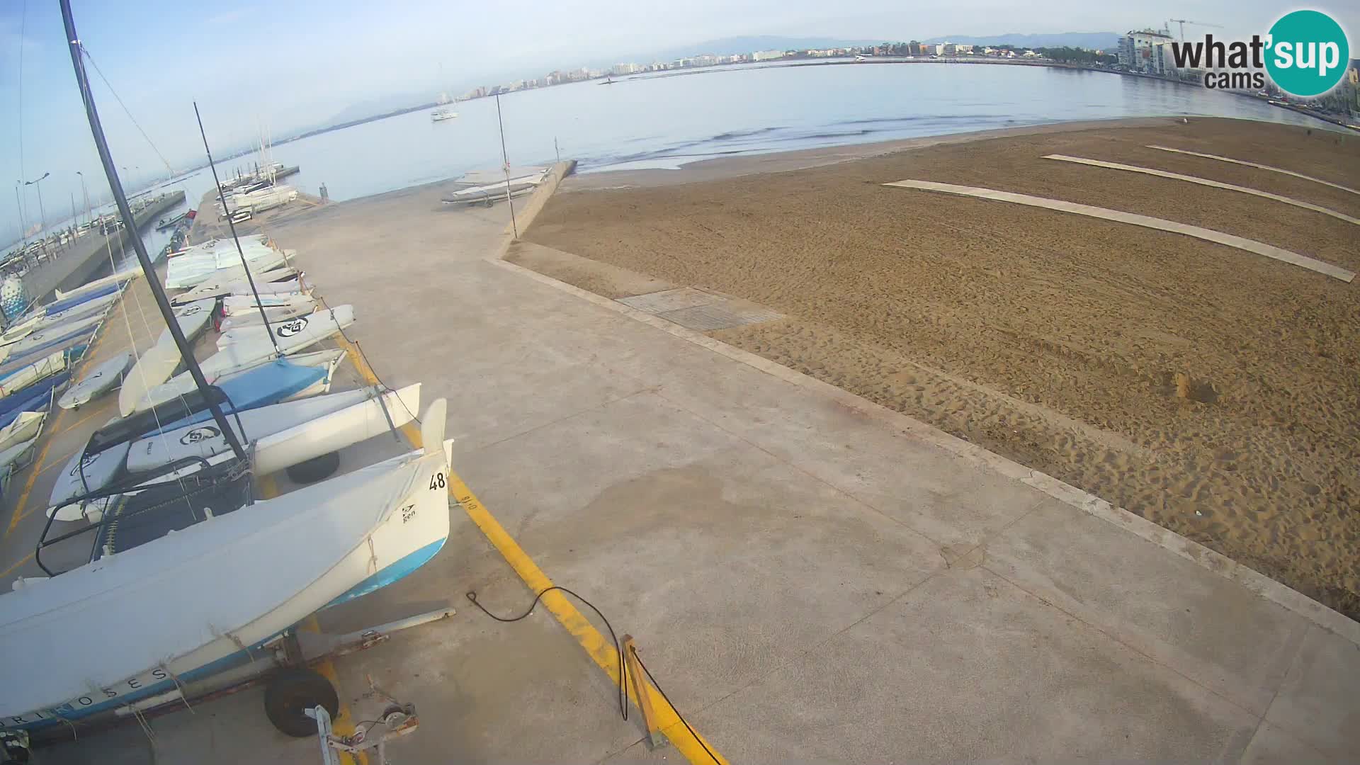Webcam Port of Roses – Costa Brava – La Perola Beach