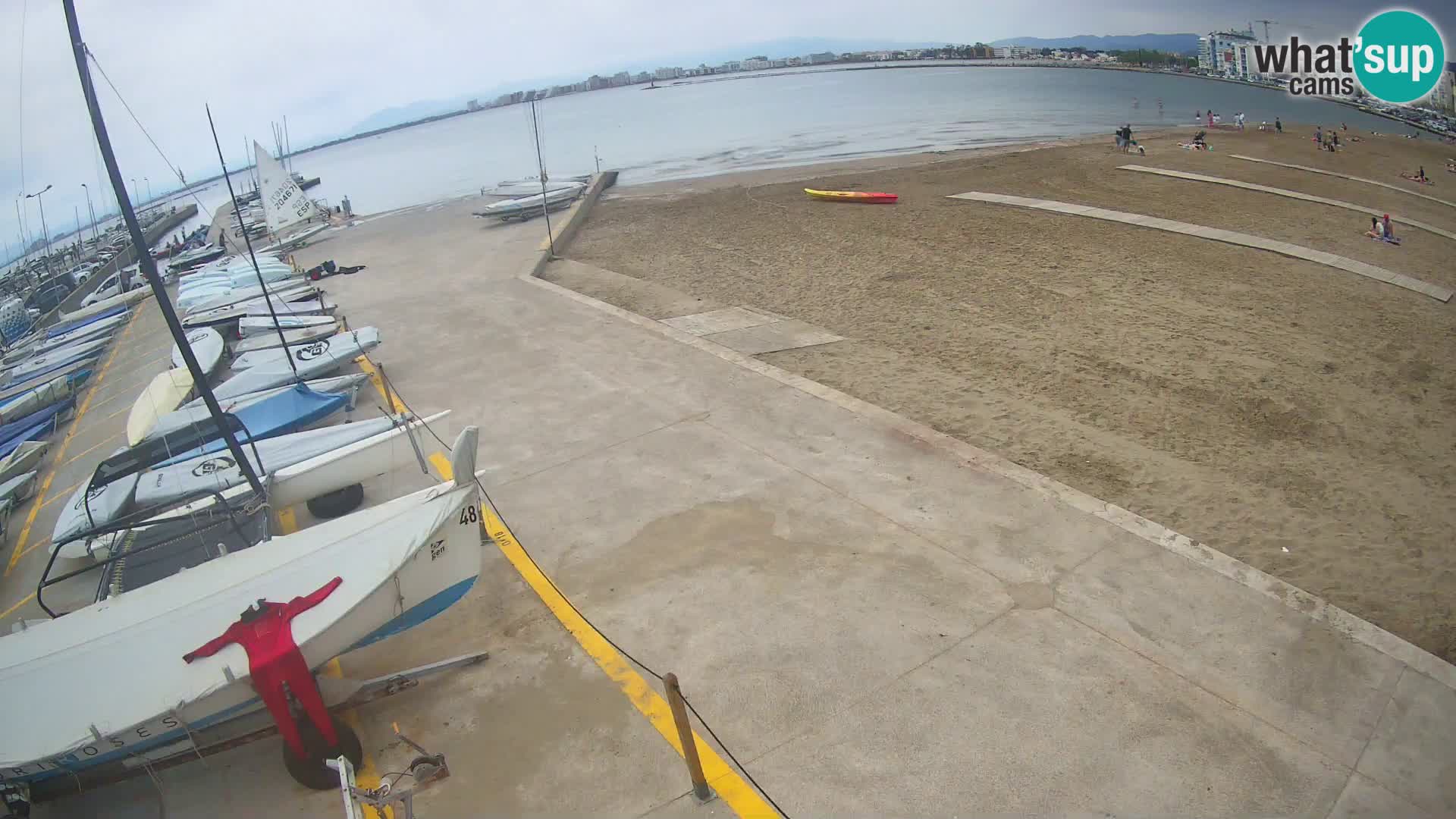 Kamera Roses marina – Costa Brava – plaža La Perola