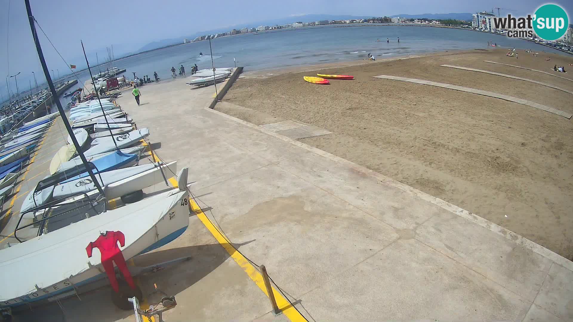 Kamera Roses marina – Costa Brava – plaža La Perola