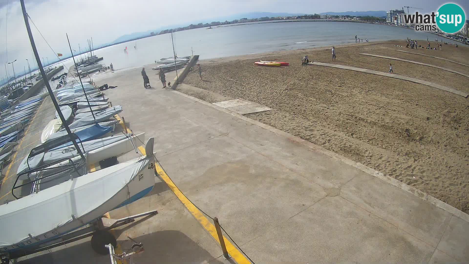 Kamera Roses marina – Costa Brava – plaža La Perola