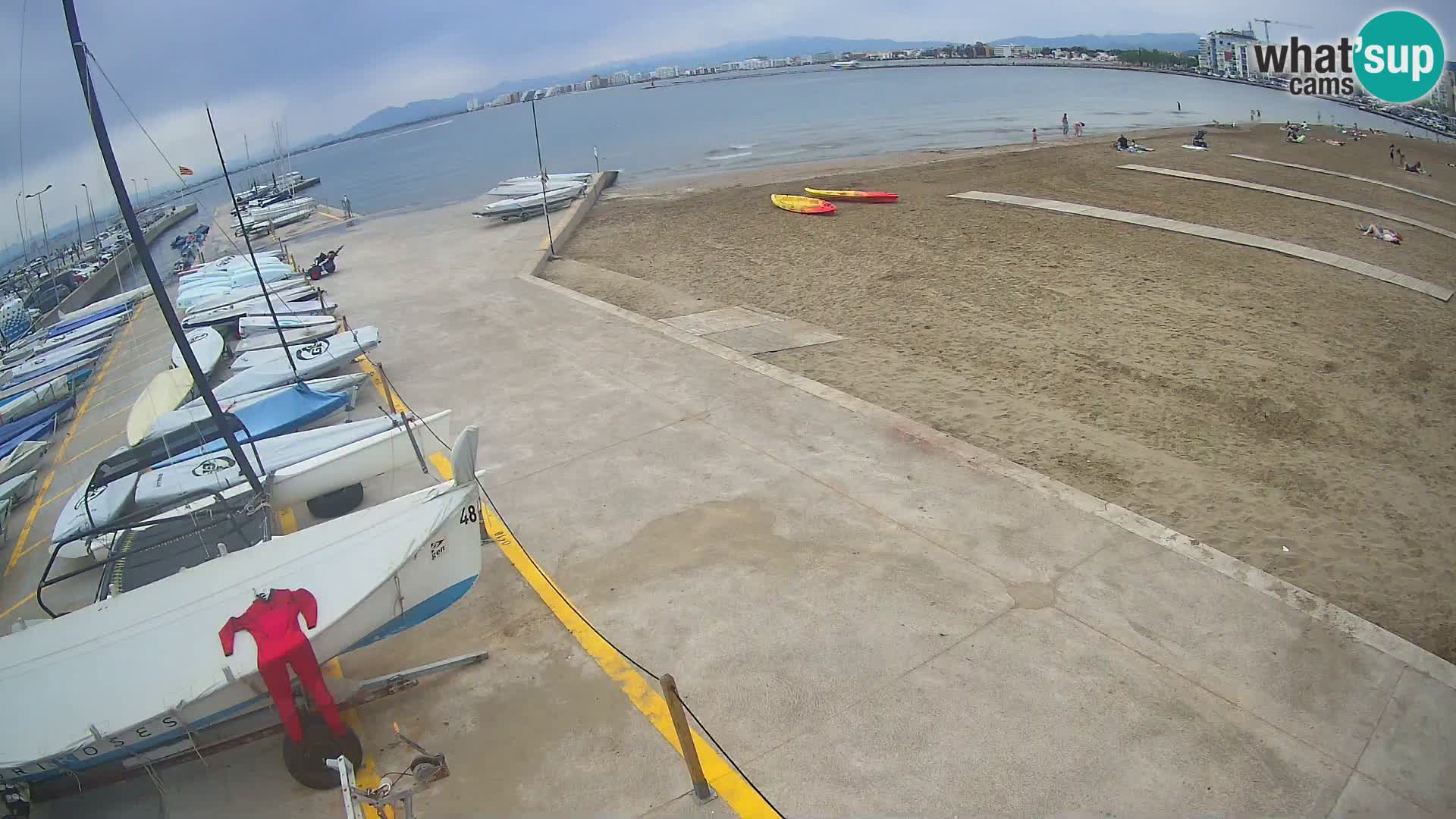 Kamera Roses marina – Costa Brava – plaža La Perola