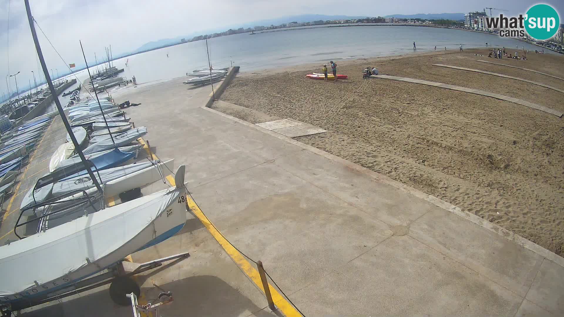 Kamera Roses marina – Costa Brava – plaža La Perola