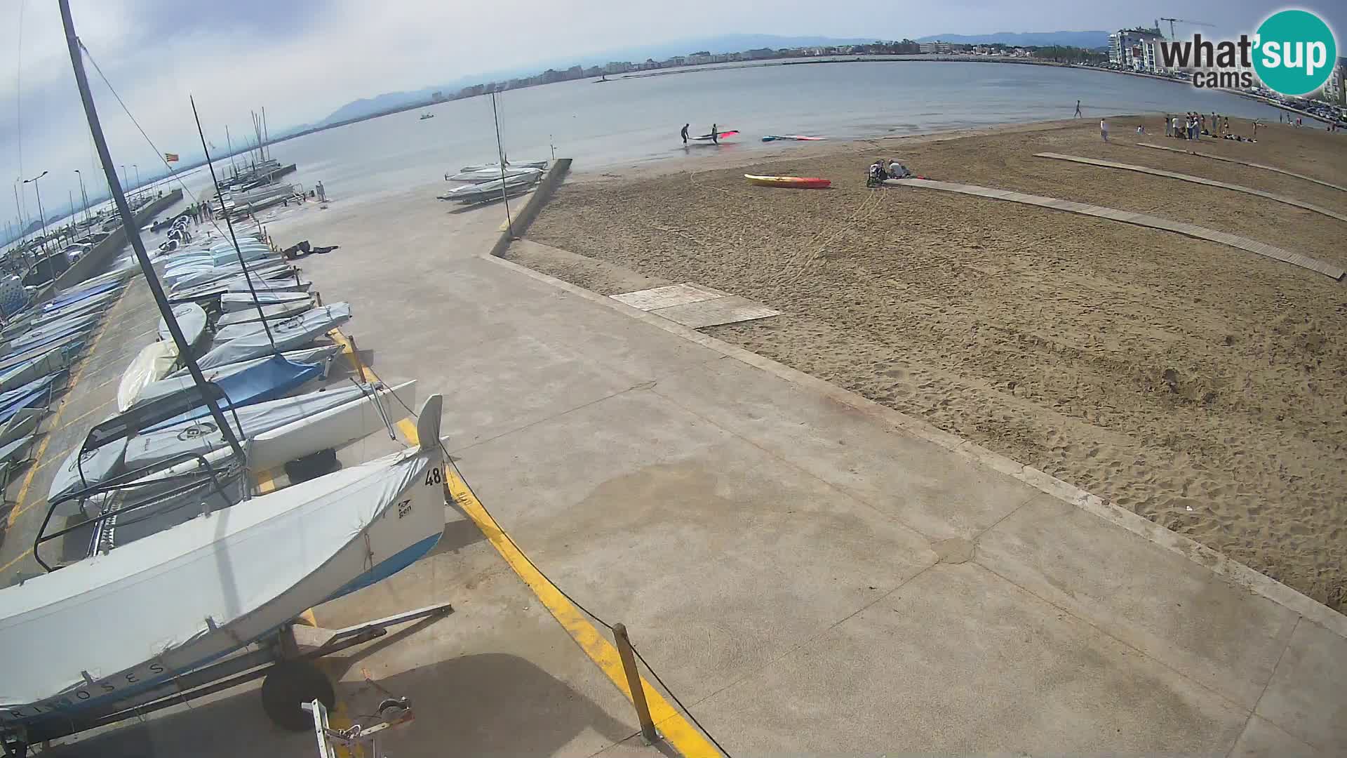 Kamera Roses marina – Costa Brava – plaža La Perola