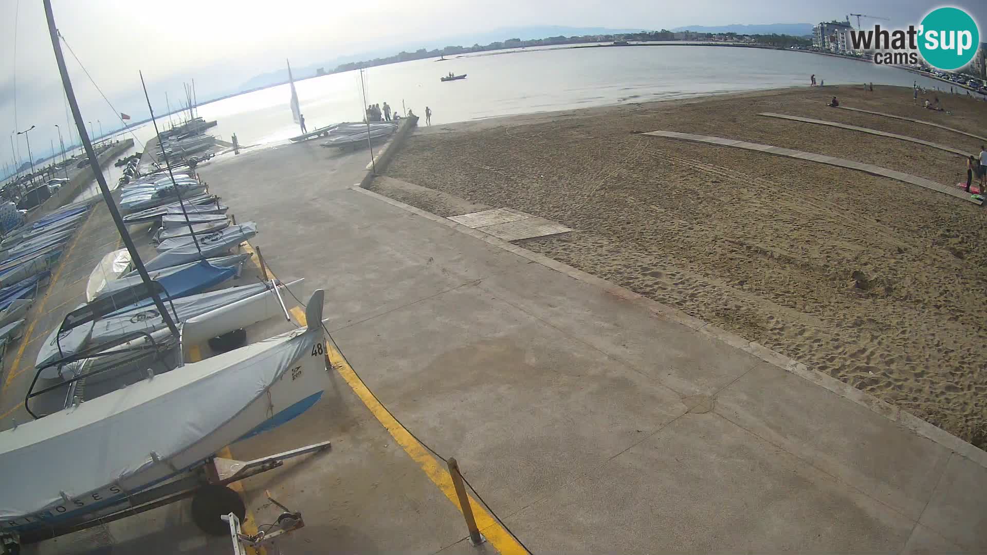 Roses webcam Port – Costa Brava – plage La Perola