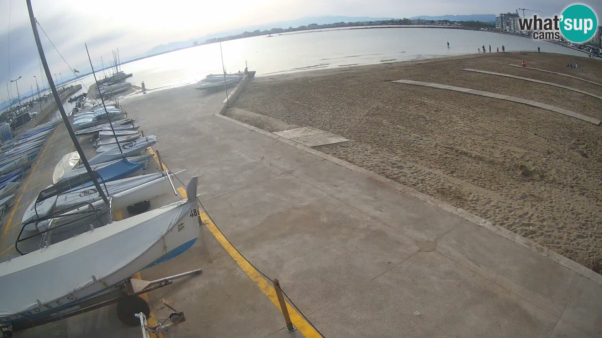 Webcam Hafen von Roses – Costa Brava – Strand La Perola