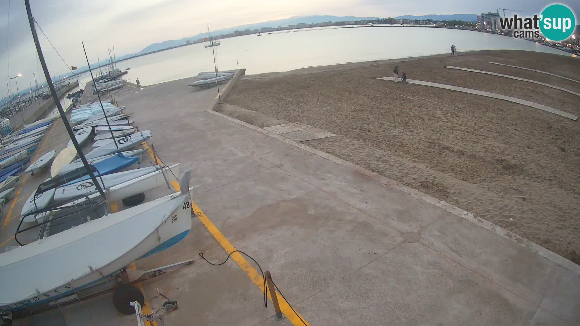 Webcam Hafen von Roses – Costa Brava – Strand La Perola