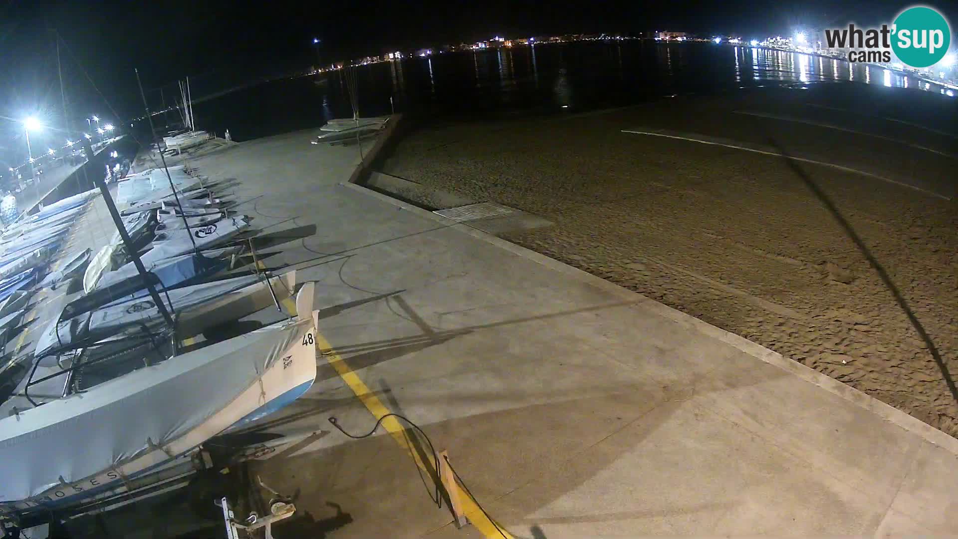 Webcam porto di Roses – Costa Brava – spiaggia La Perola