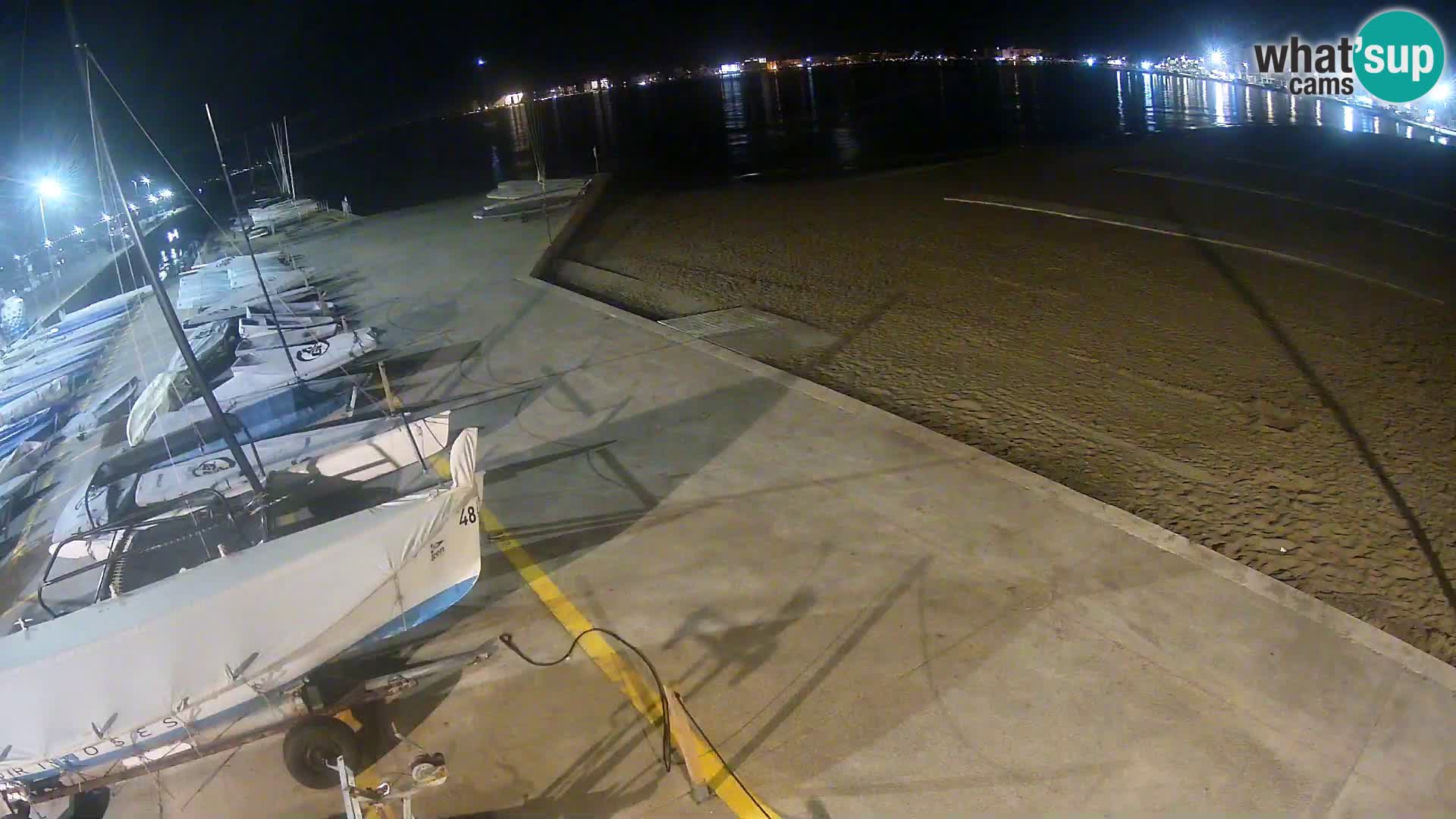 Webcam porto di Roses – Costa Brava – spiaggia La Perola