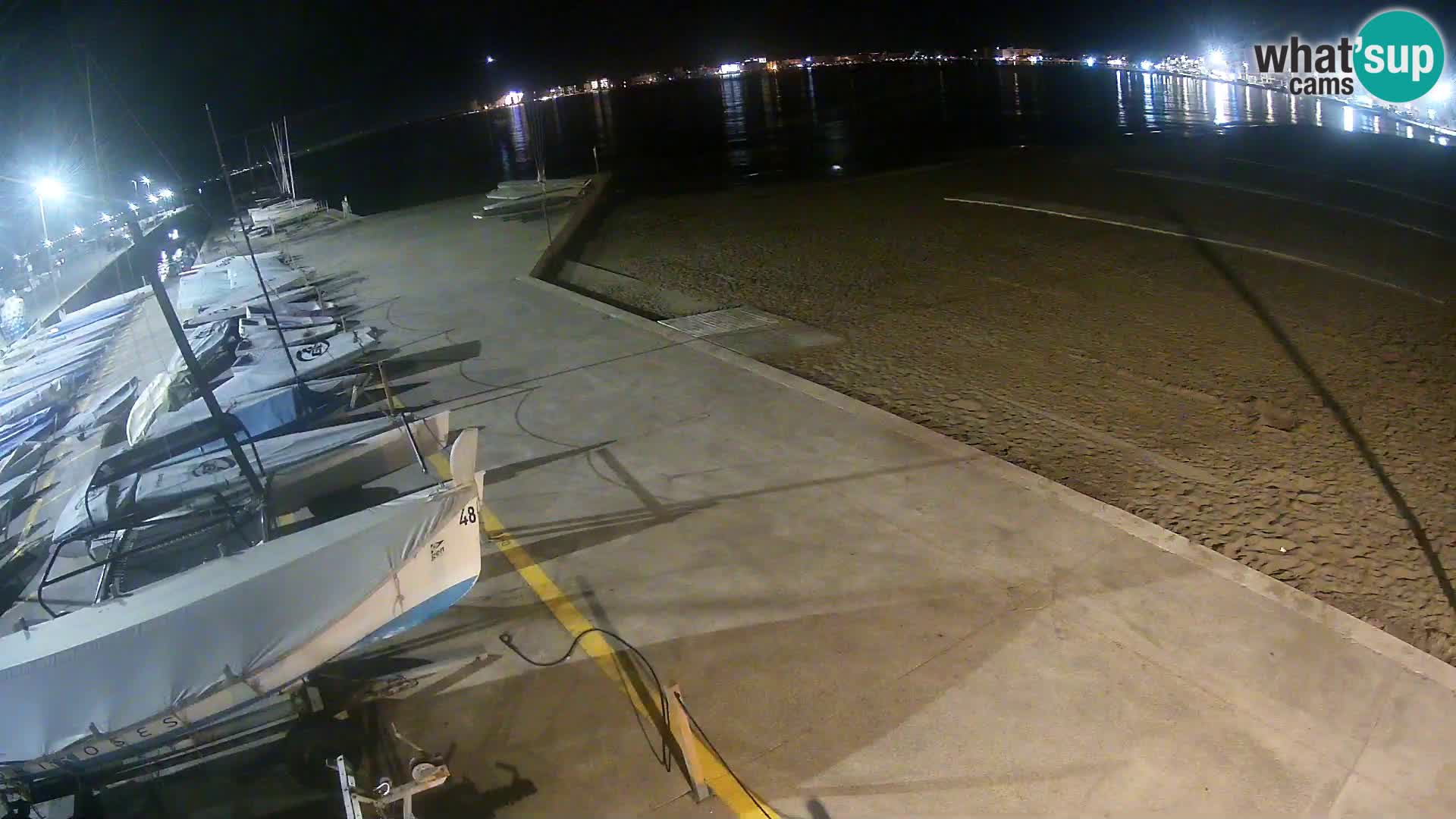 Webcam Hafen von Roses – Costa Brava – Strand La Perola