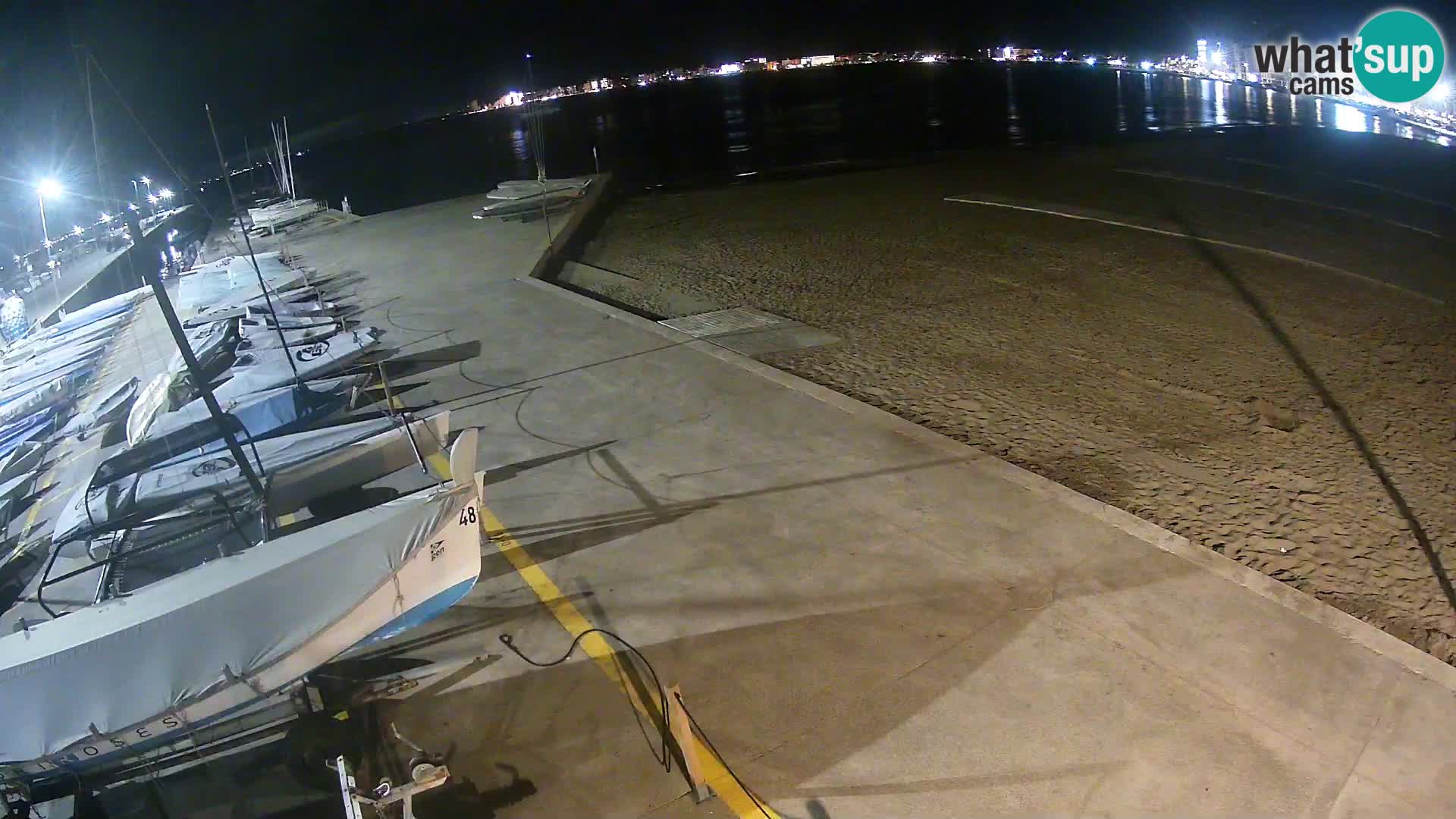 Roses webcam Port – Costa Brava – plage La Perola