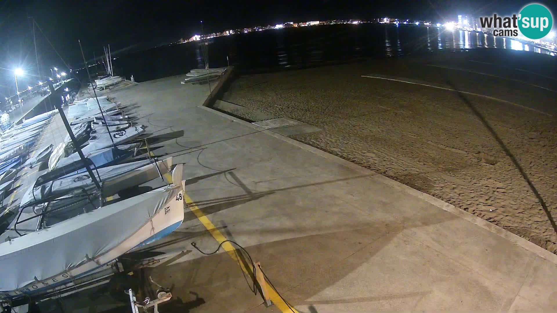 Webcam porto di Roses – Costa Brava – spiaggia La Perola