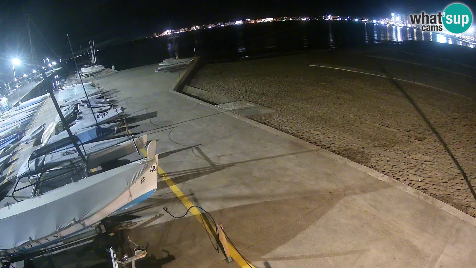 Webcam porto di Roses – Costa Brava – spiaggia La Perola