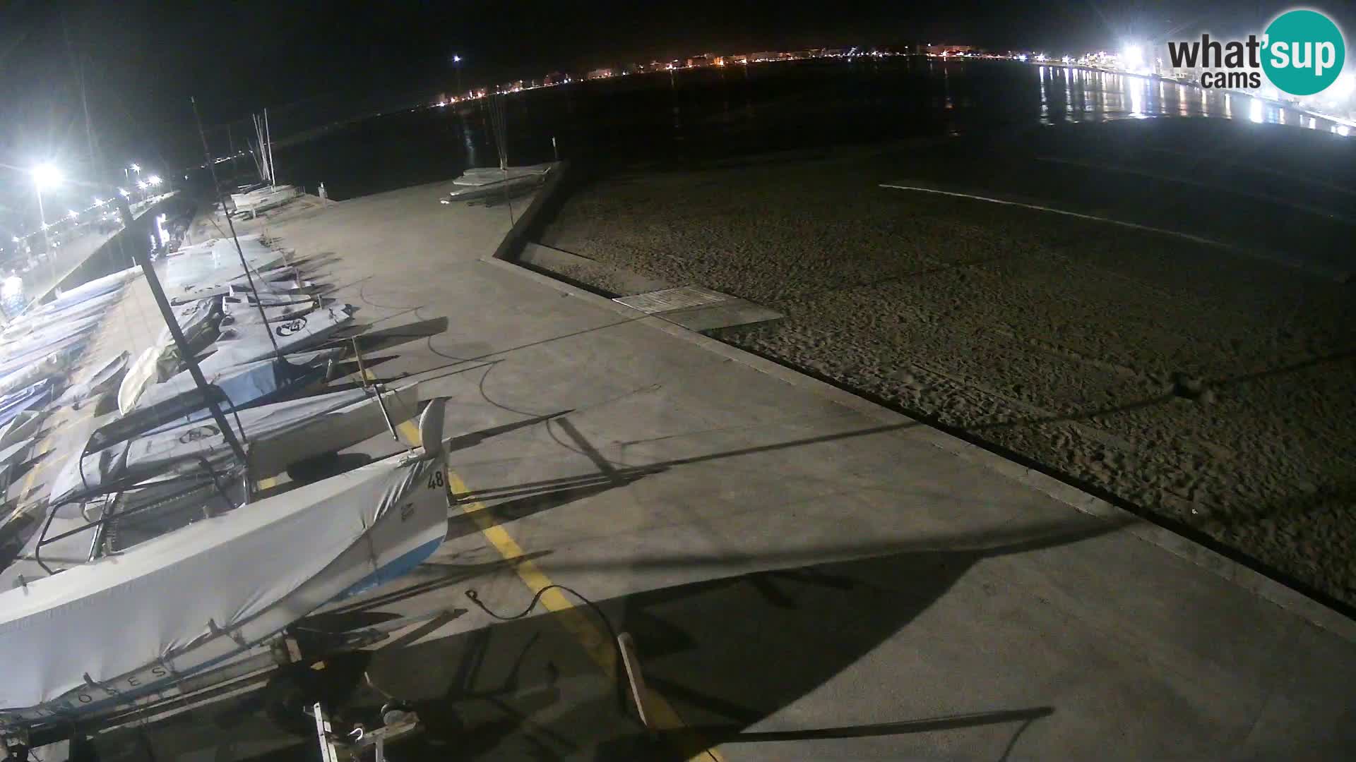Roses webcam Port – Costa Brava – plage La Perola