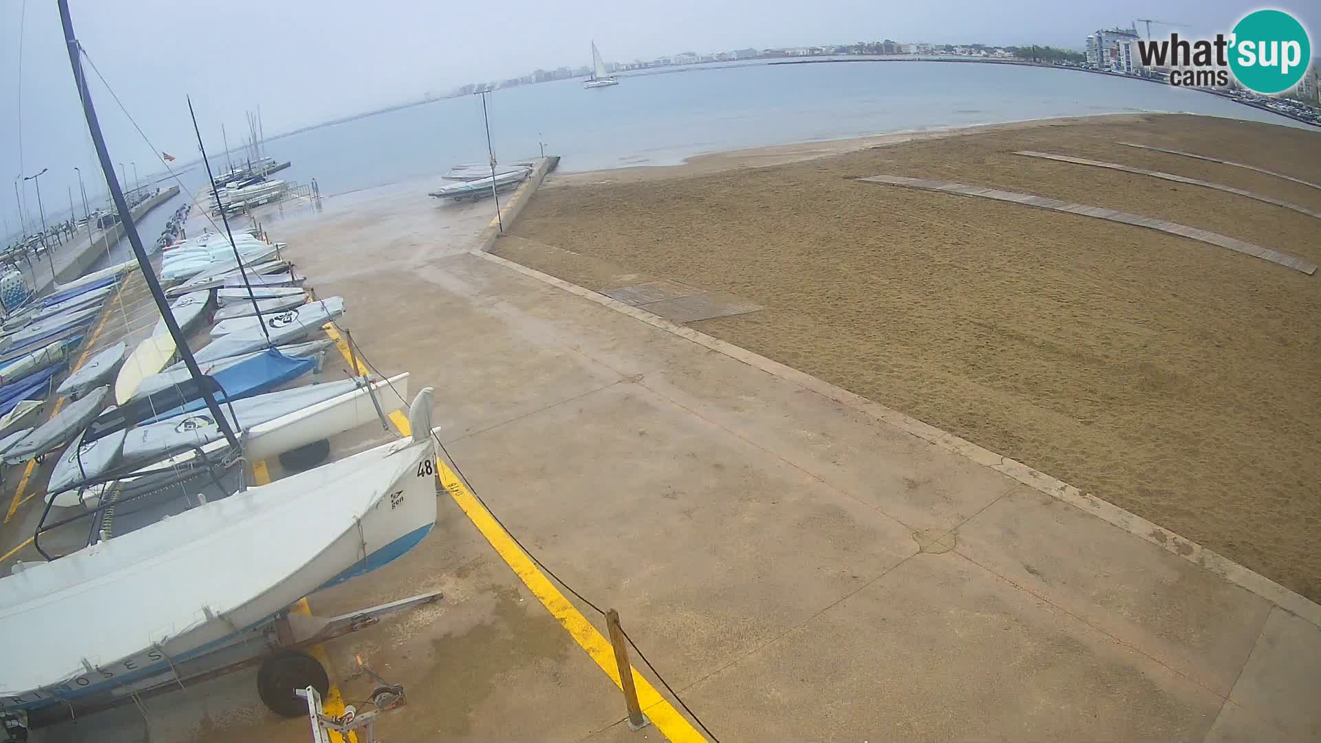 Roses webcam Port – Costa Brava – plage La Perola