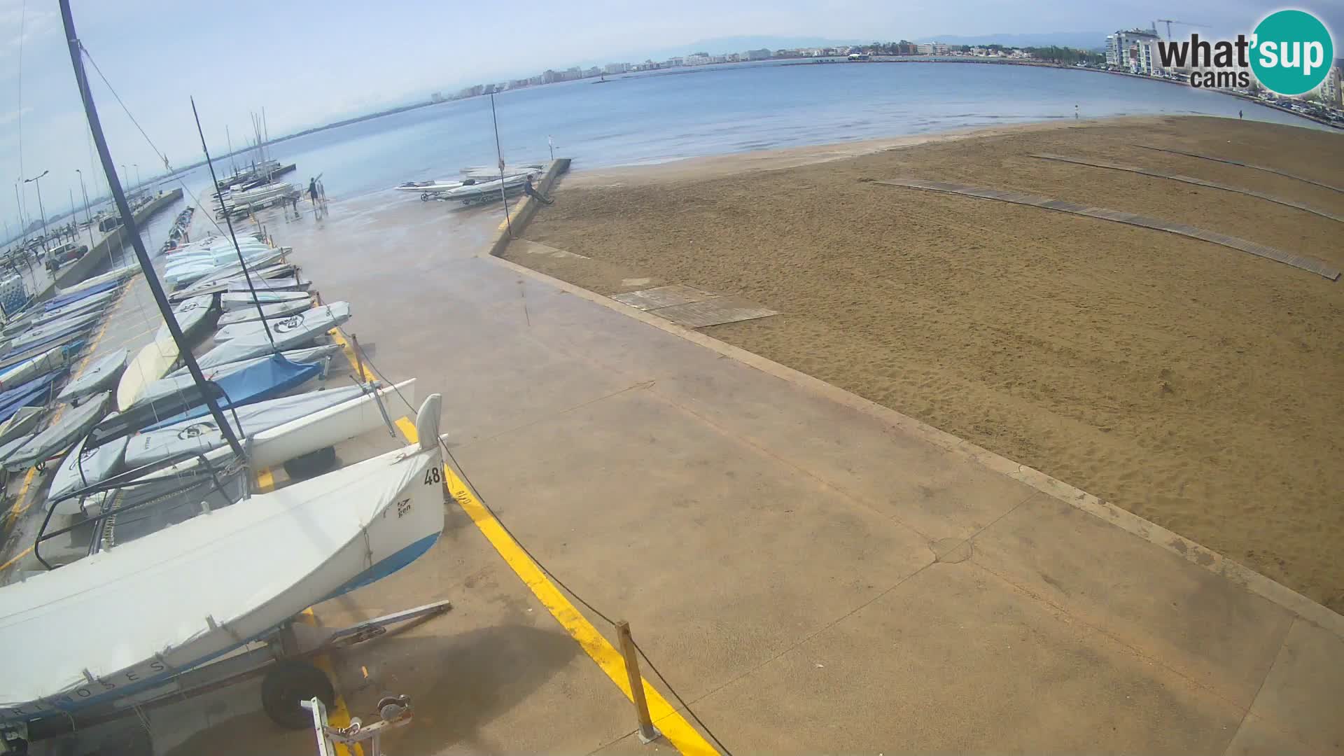 Webcam Hafen von Roses – Costa Brava – Strand La Perola