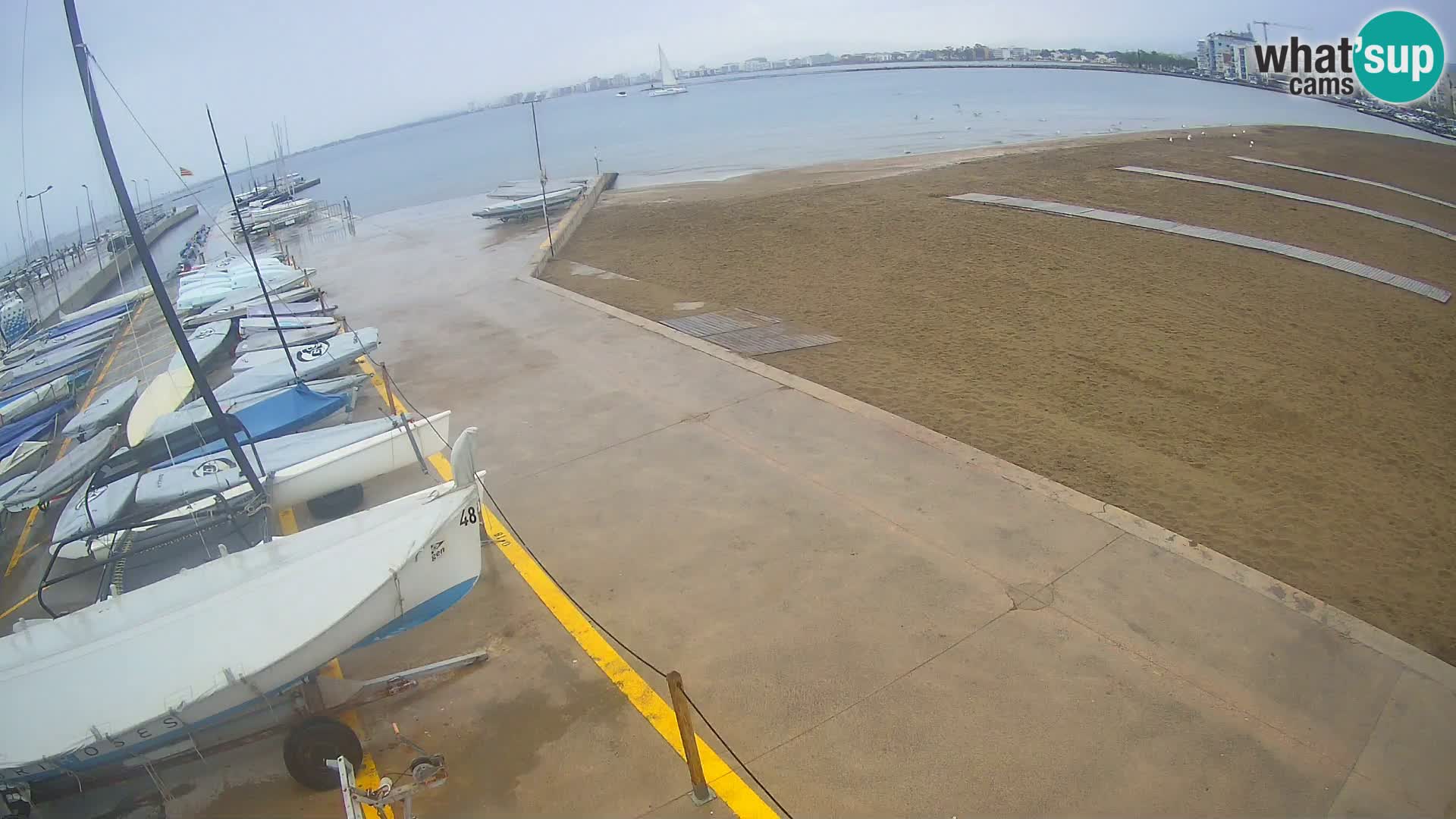 Webcam porto di Roses – Costa Brava – spiaggia La Perola