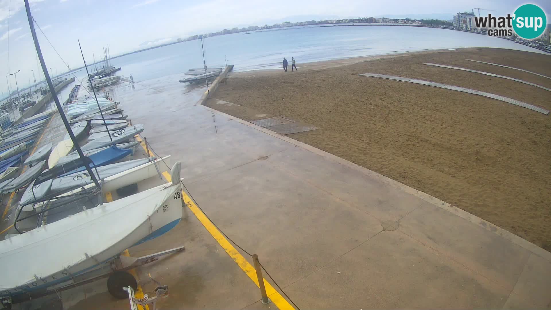 Webcam Hafen von Roses – Costa Brava – Strand La Perola