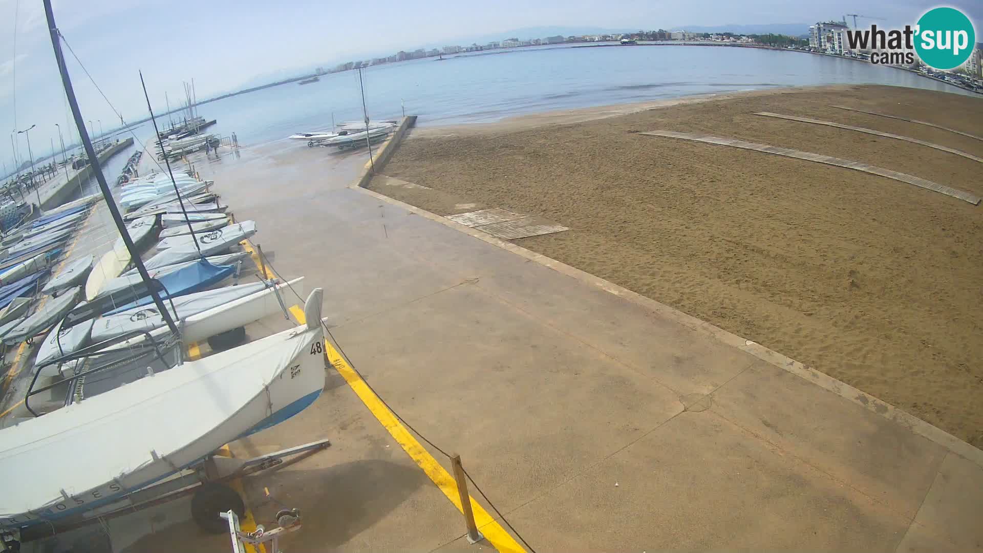 Webcam Port of Roses – Costa Brava – La Perola Beach