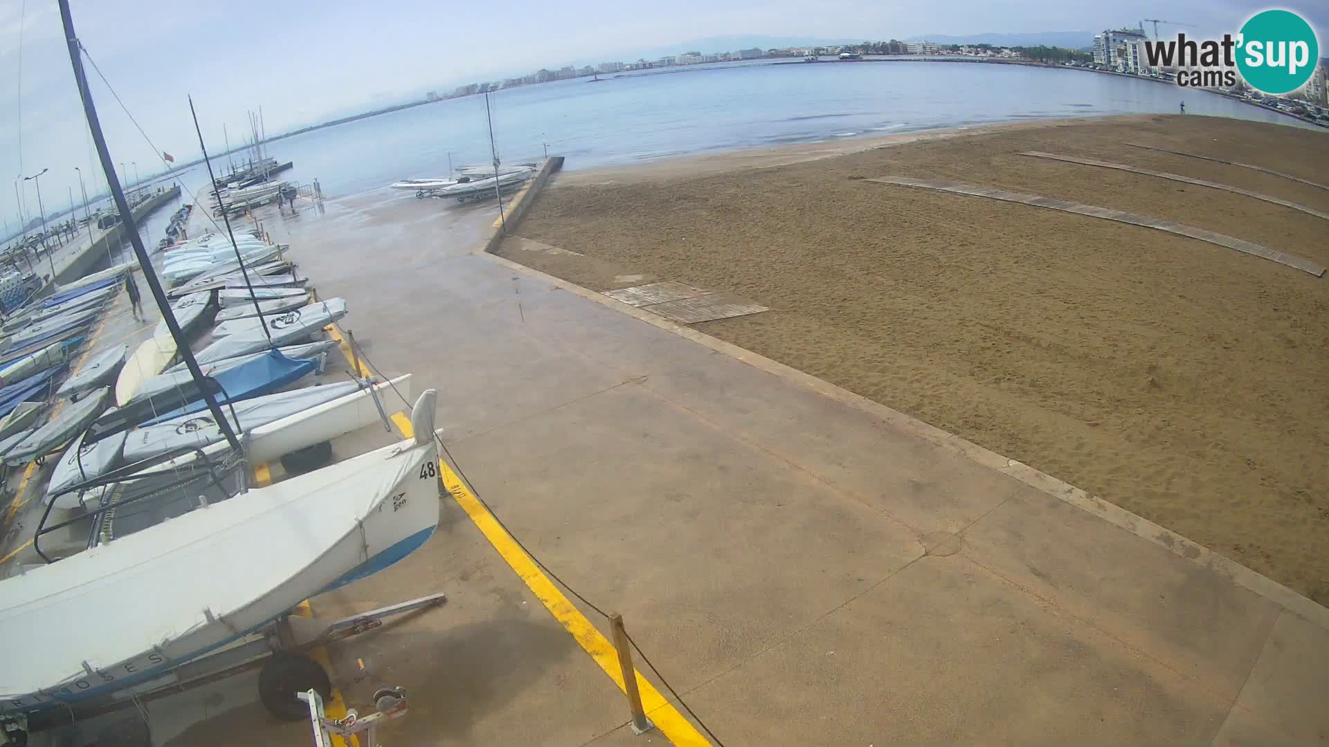 Webcam Port of Roses – Costa Brava – La Perola Beach