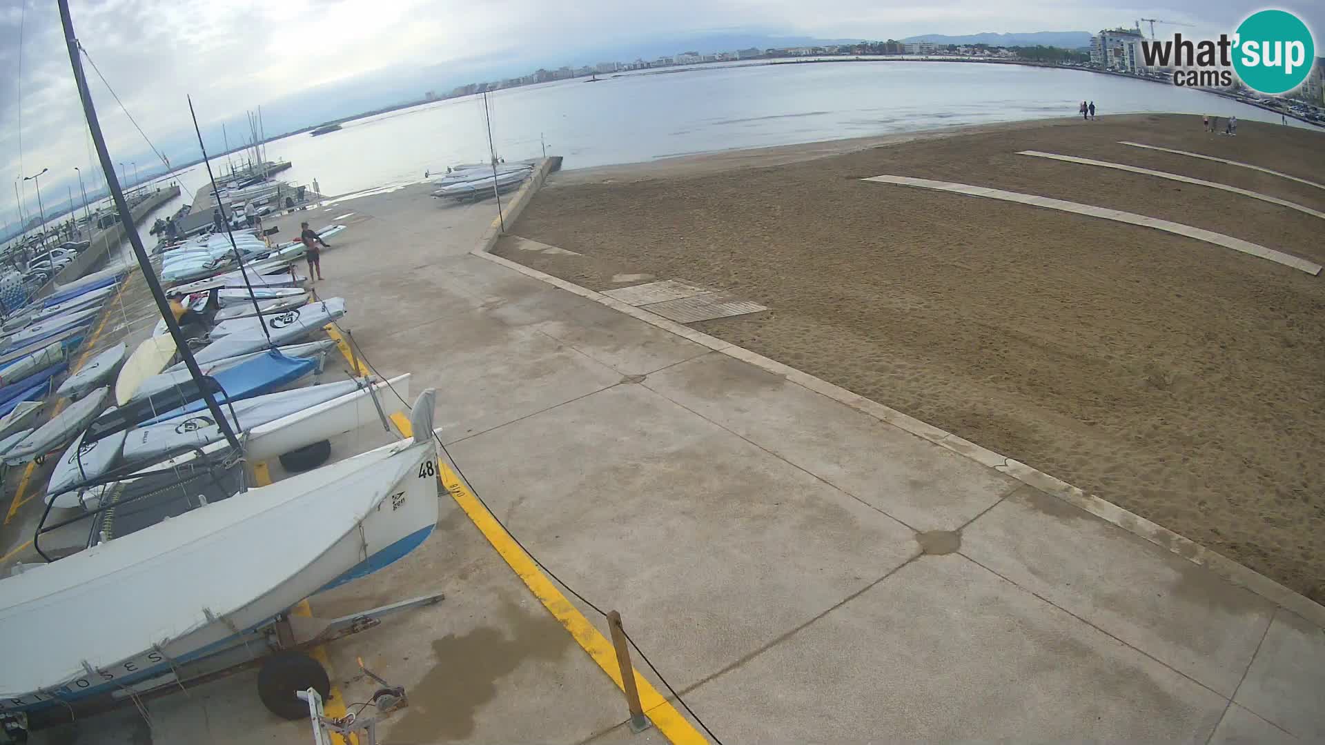 Kamera Roses marina – Costa Brava – plaža La Perola