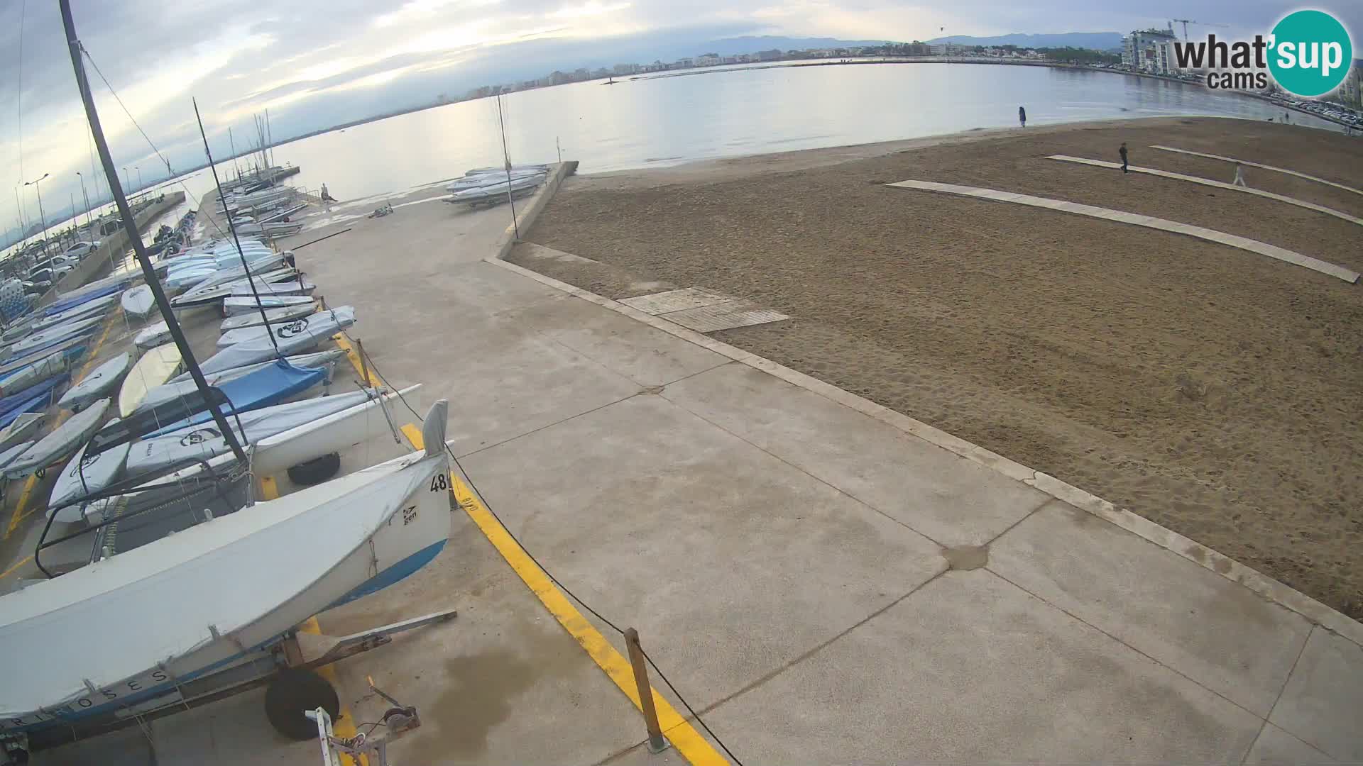 Webcam Hafen von Roses – Costa Brava – Strand La Perola