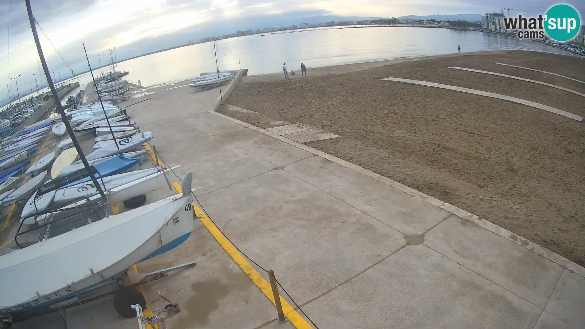 Webcam Port of Roses – Costa Brava – La Perola Beach