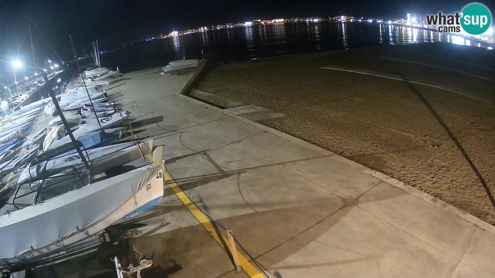 Webcam porto di Roses – Costa Brava – spiaggia La Perola