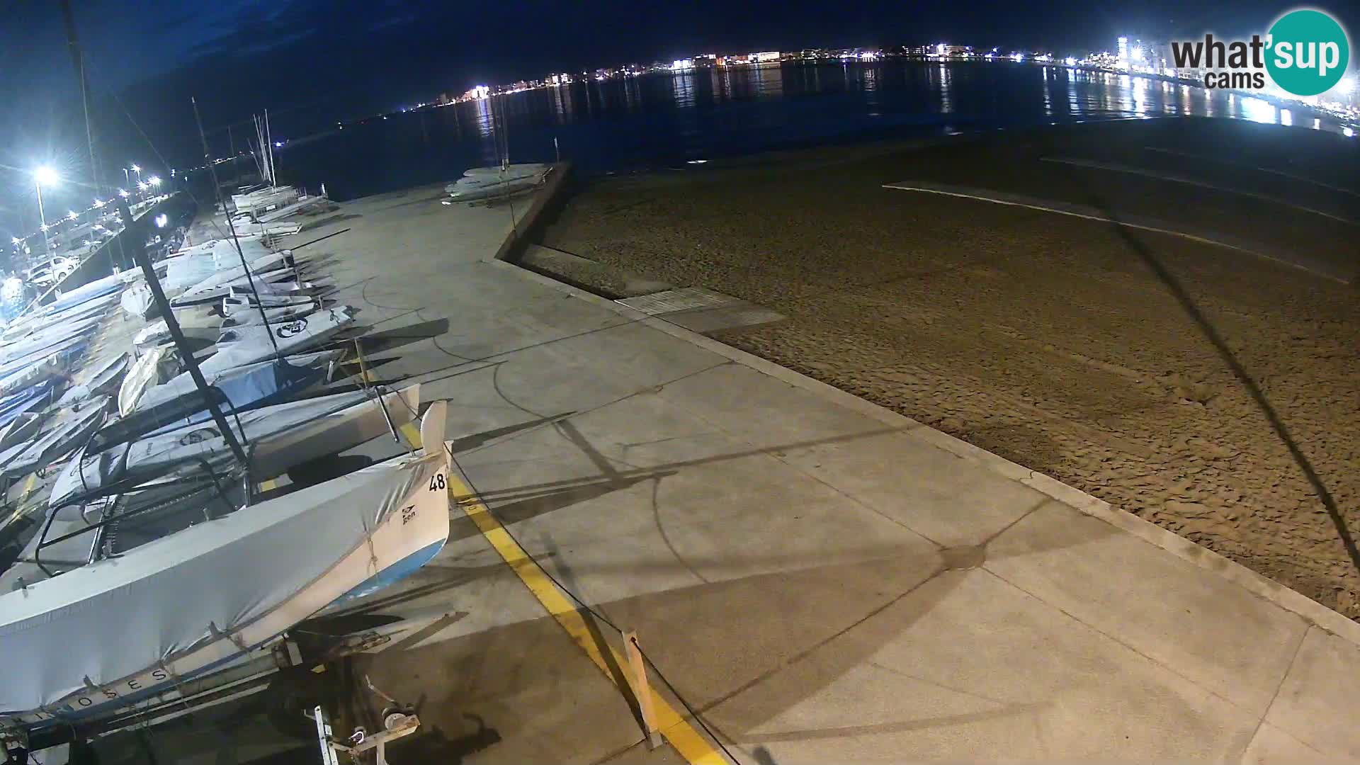 Webcam Hafen von Roses – Costa Brava – Strand La Perola