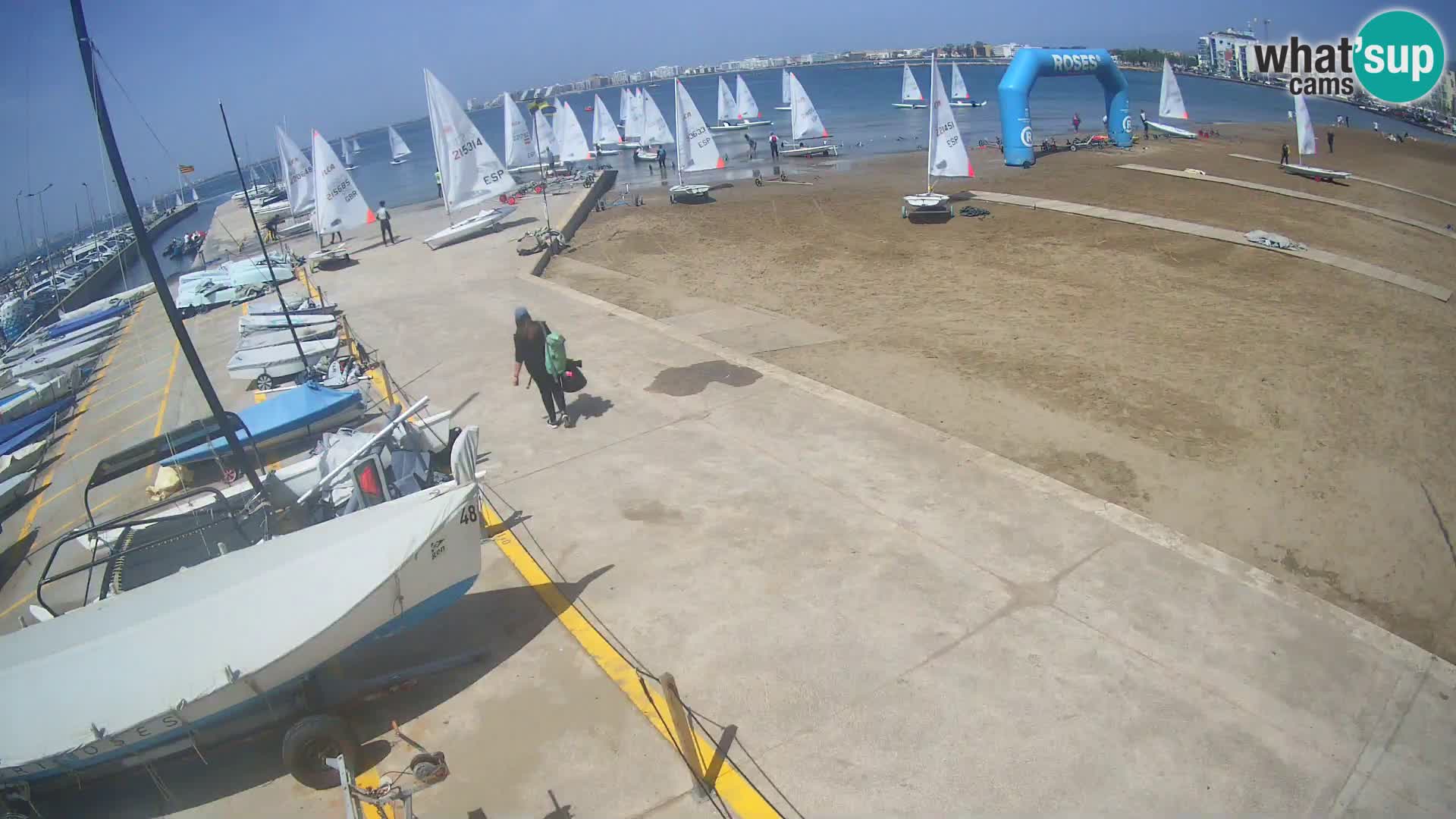 Webcam Port of Roses – Costa Brava – La Perola Beach