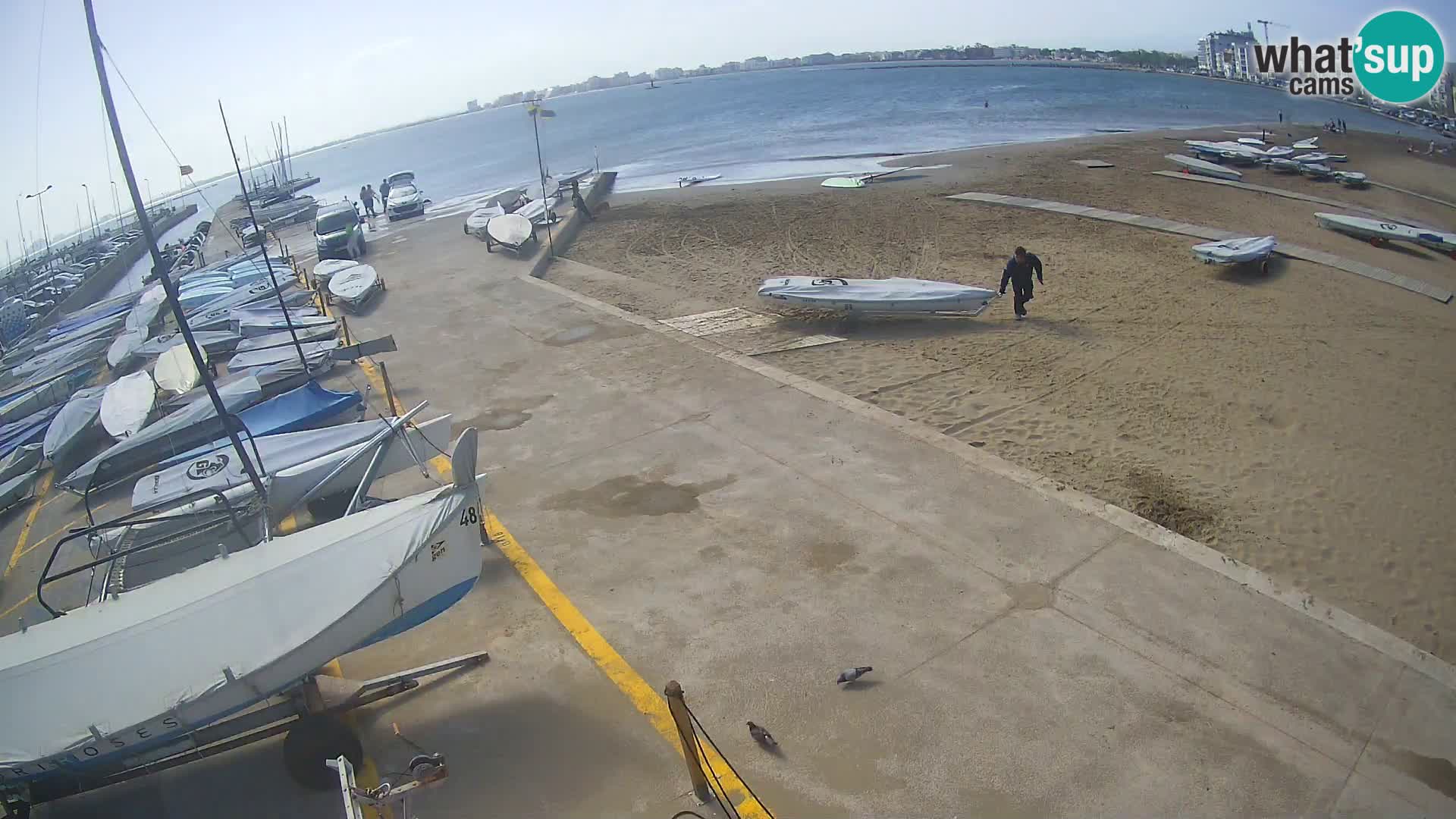 Roses webcam Port – Costa Brava – plage La Perola