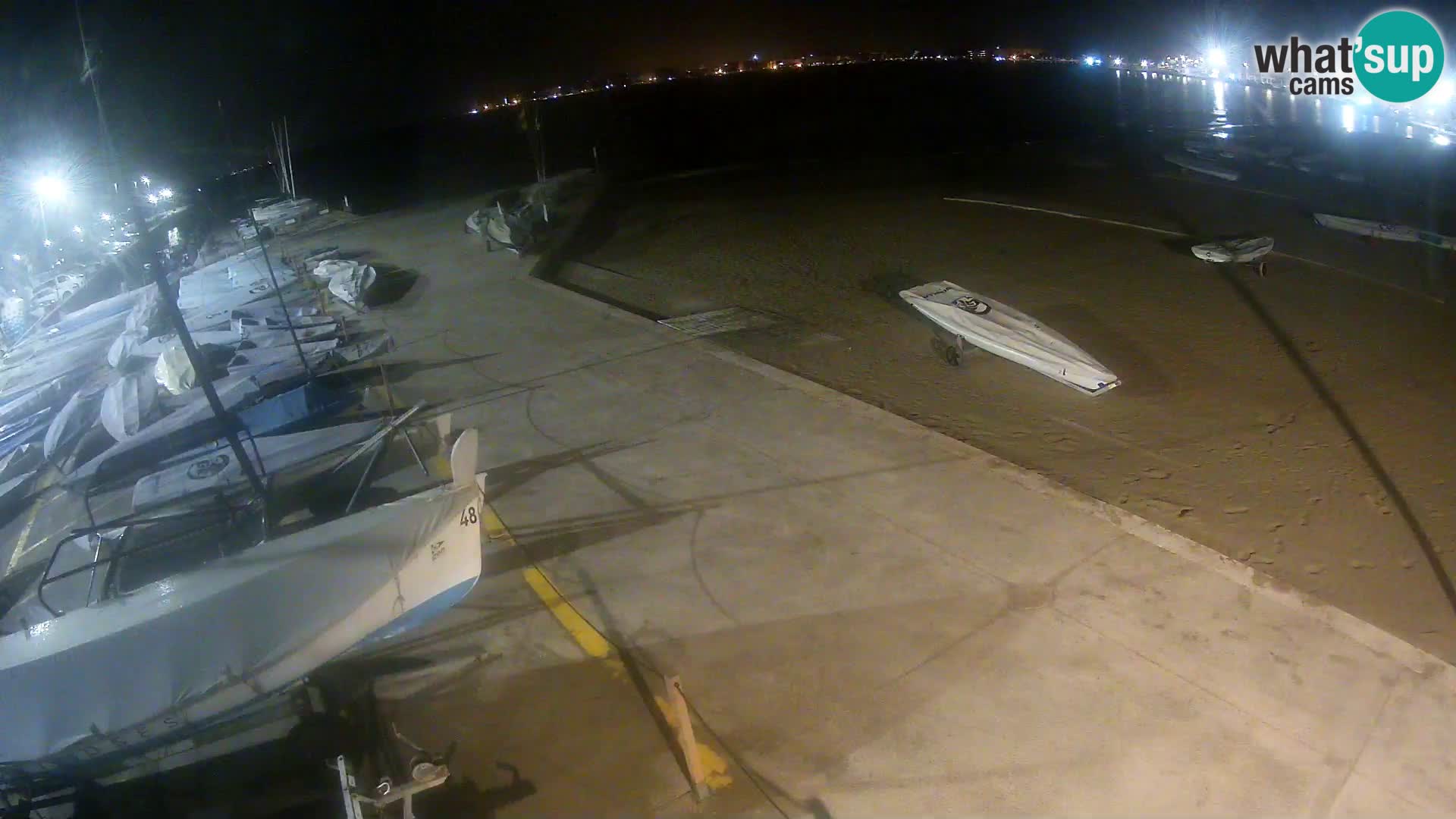 Roses webcam Port – Costa Brava – plage La Perola