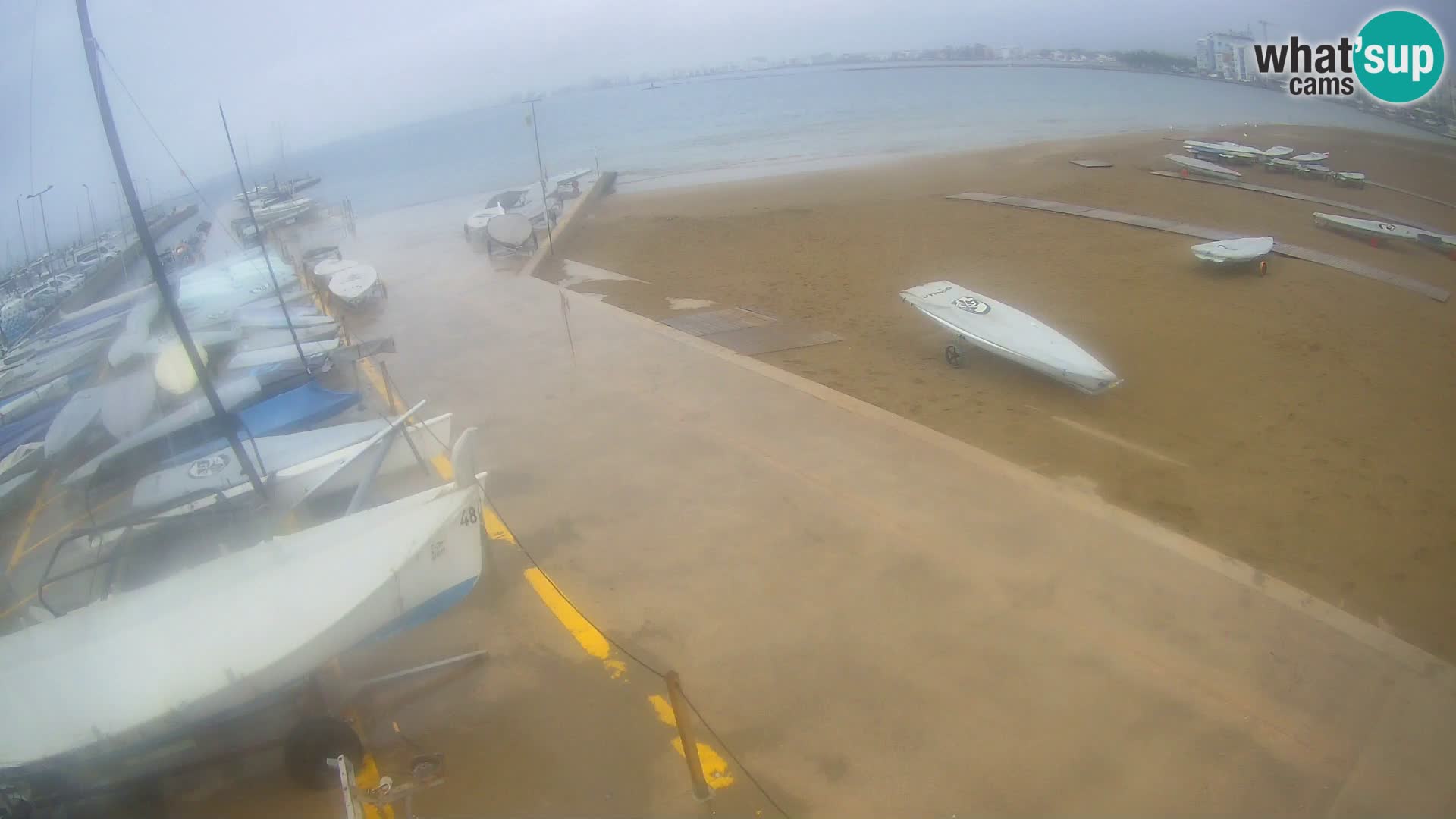 Webcam porto di Roses – Costa Brava – spiaggia La Perola