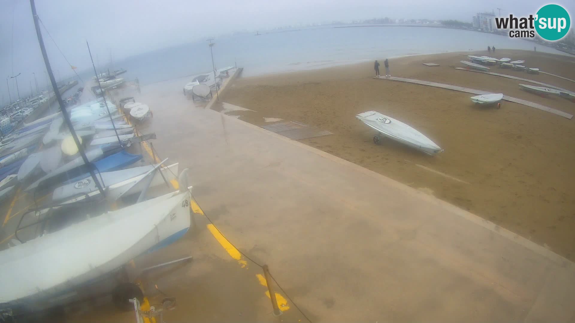 Roses webcam Port – Costa Brava – plage La Perola
