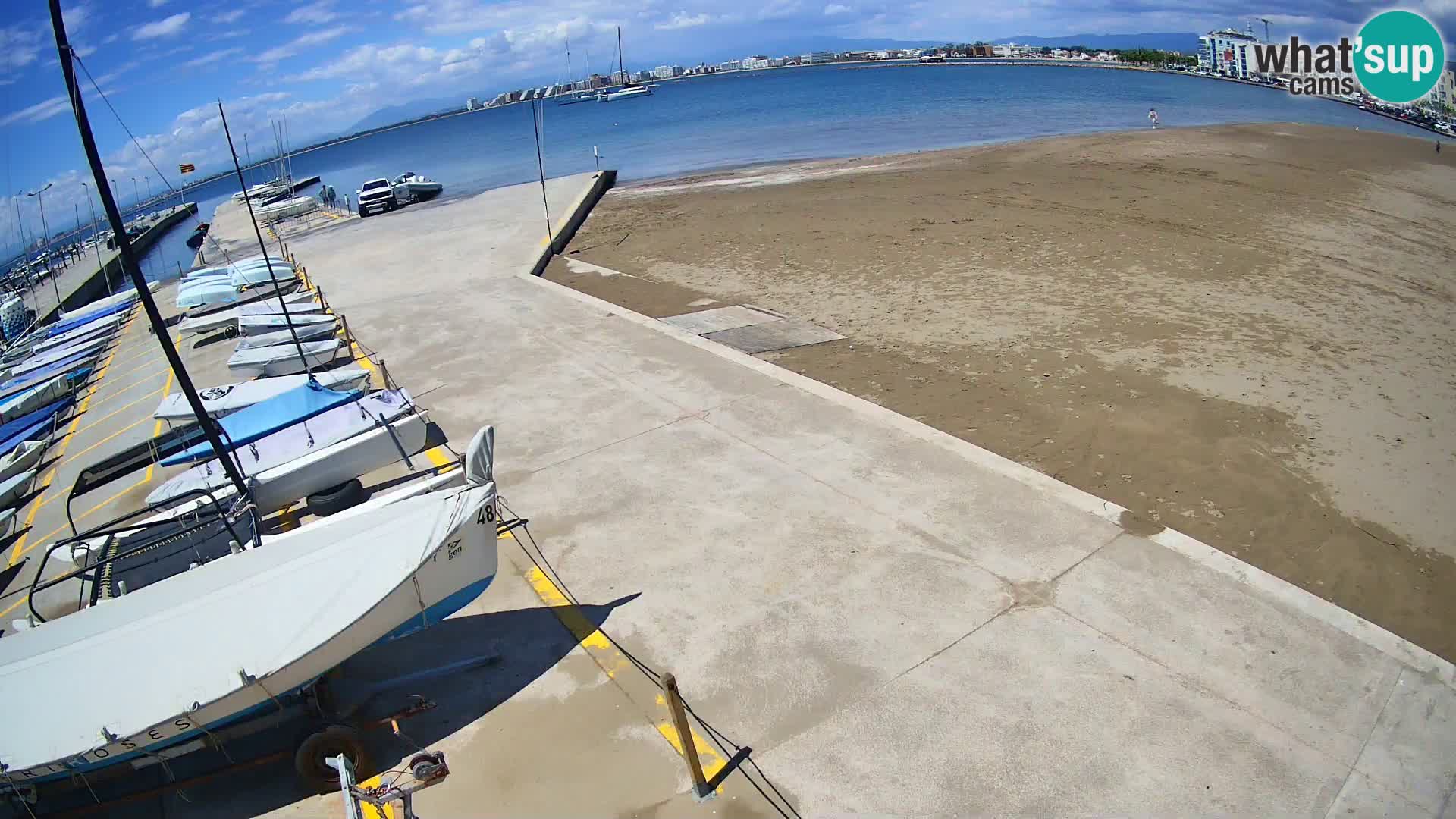 Webcam Port of Roses – Costa Brava – La Perola Beach