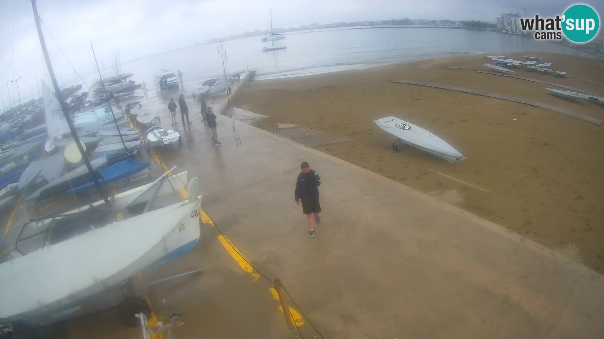 Roses webcam Port – Costa Brava – plage La Perola