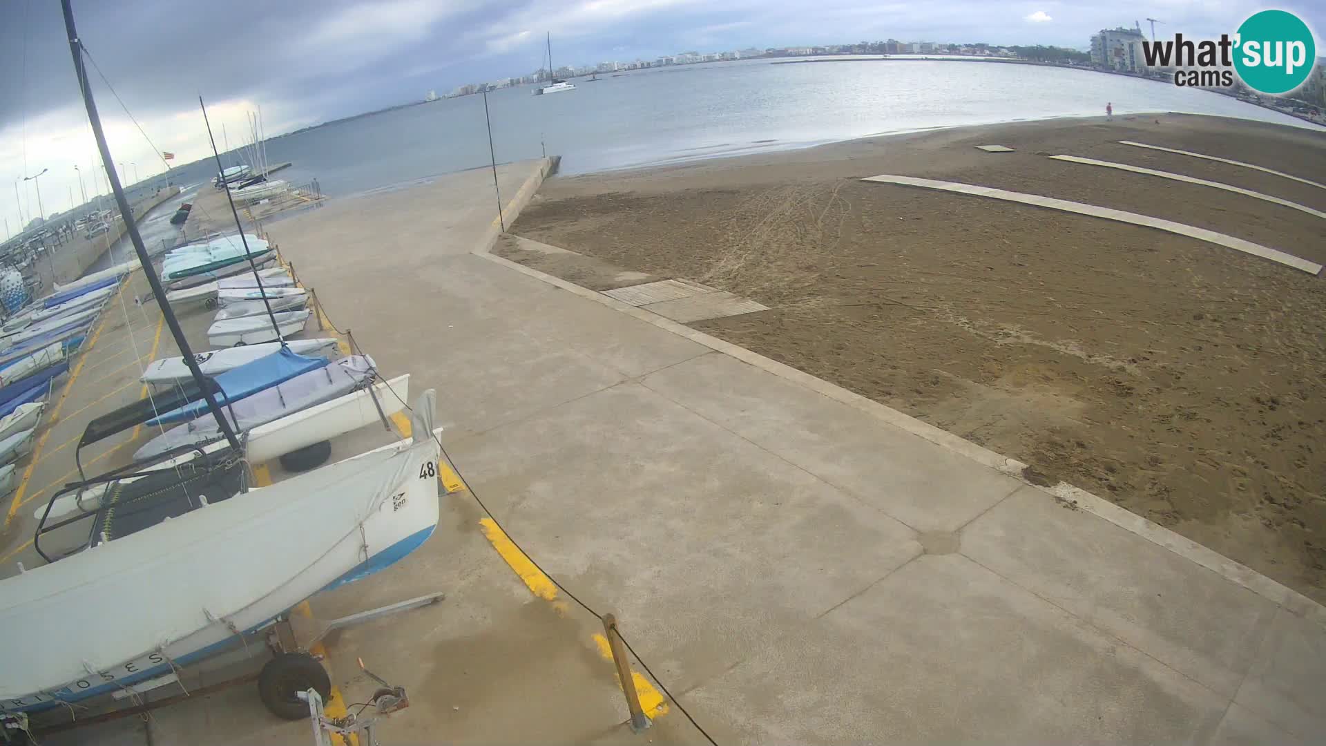 Webcam Hafen von Roses – Costa Brava – Strand La Perola