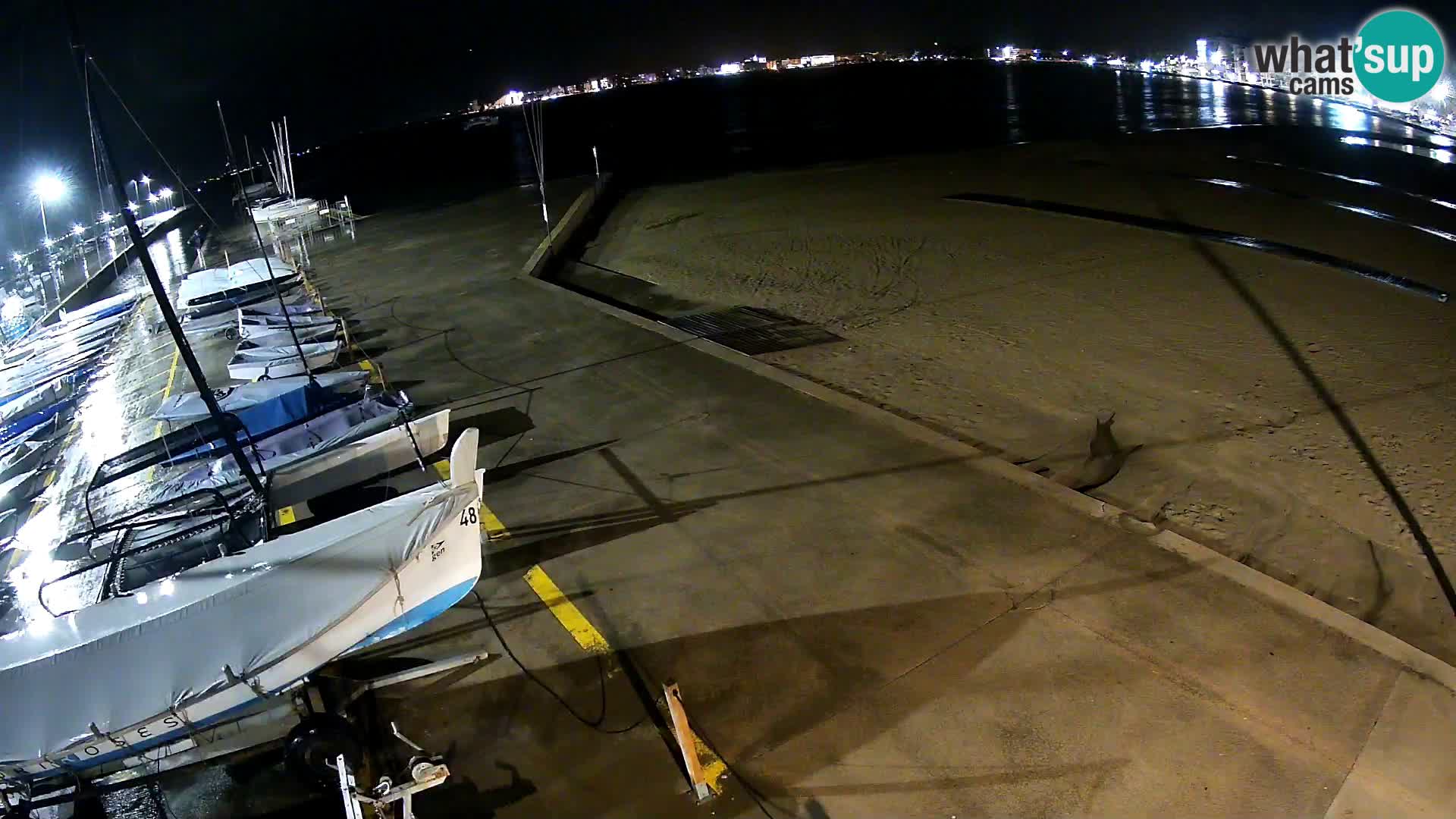 Webcam porto di Roses – Costa Brava – spiaggia La Perola