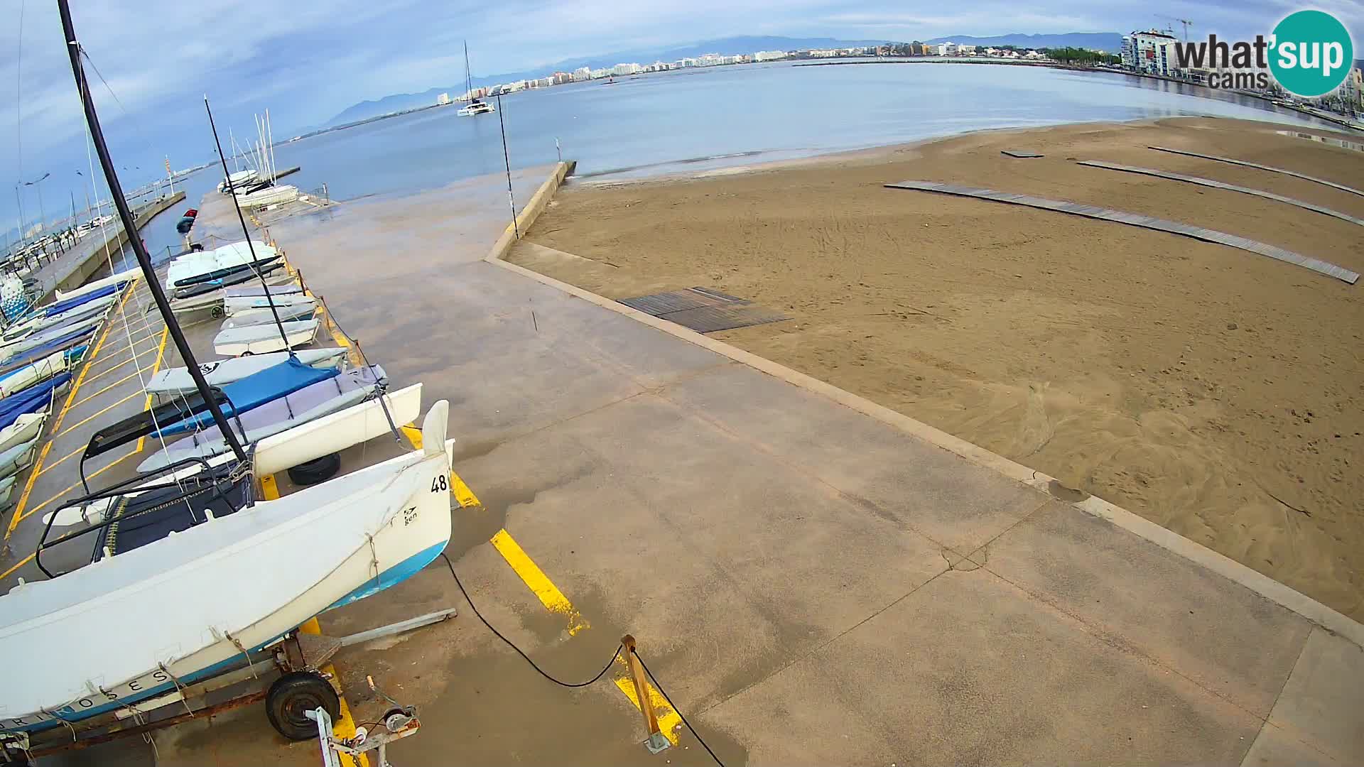 Kamera Roses marina – Costa Brava – plaža La Perola