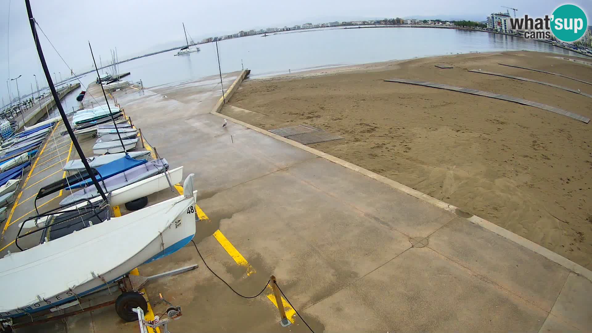 Kamera Roses marina – Costa Brava – plaža La Perola
