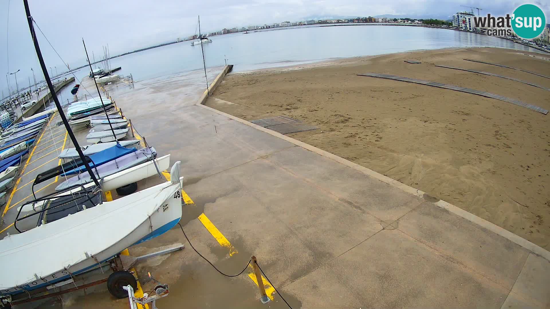 Webcam Port of Roses – Costa Brava – La Perola Beach